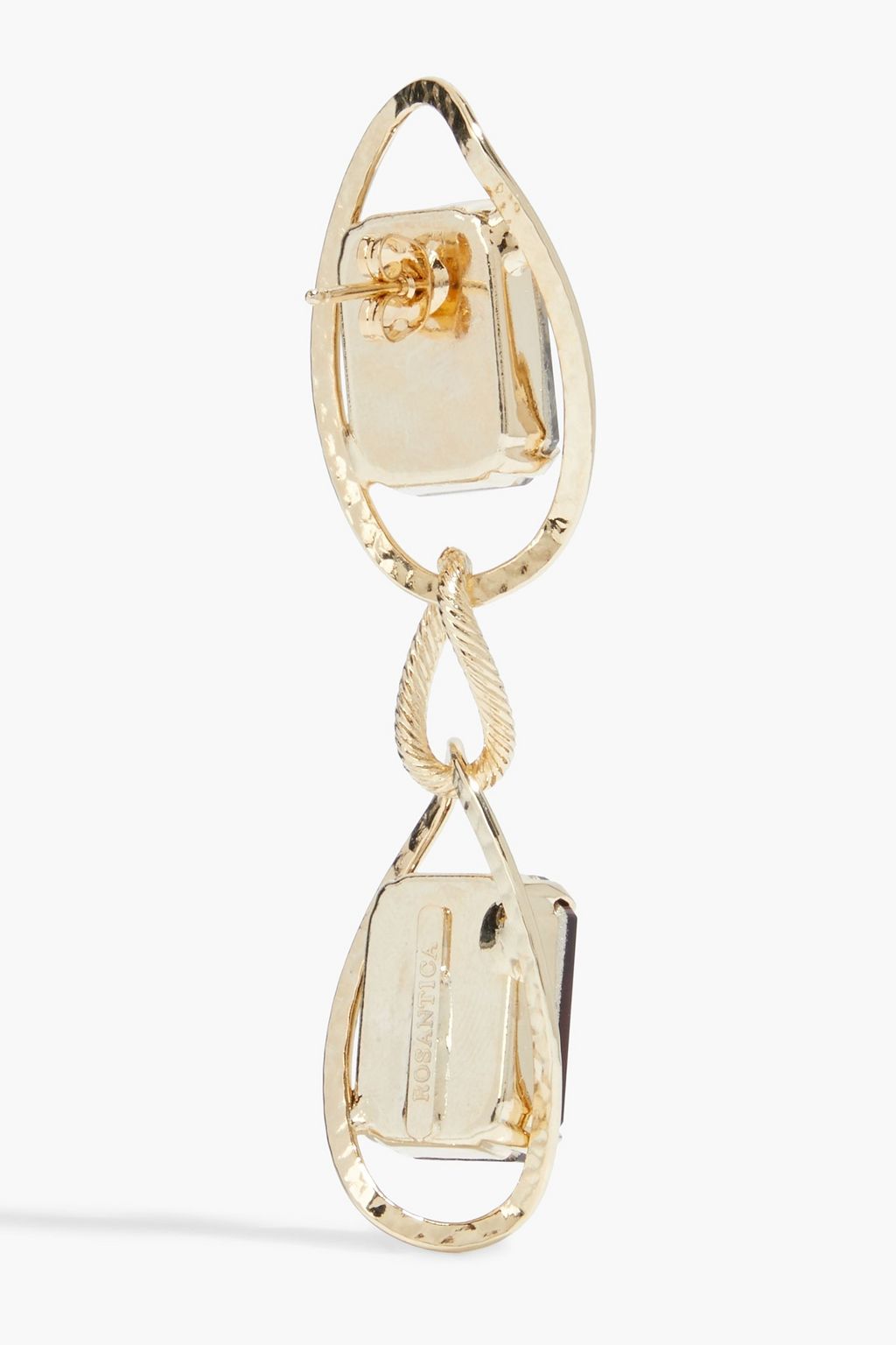 ROSANTICA Mirtillo gold-tone crystal earrings