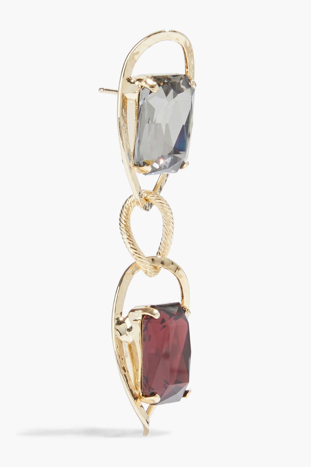 ROSANTICA Mirtillo gold-tone crystal earrings