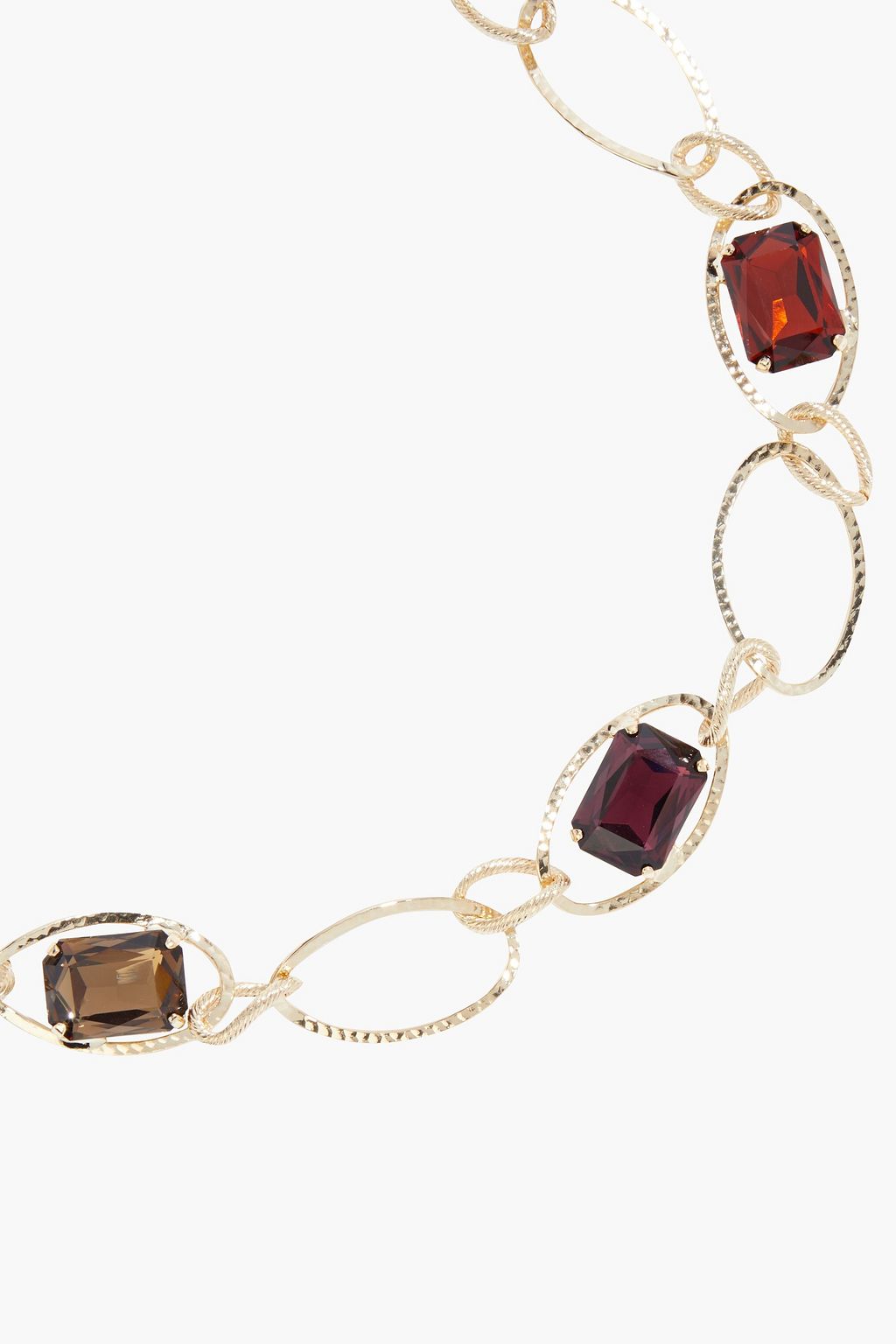 ROSANTICA Mirtillo gold-tone crystal necklace