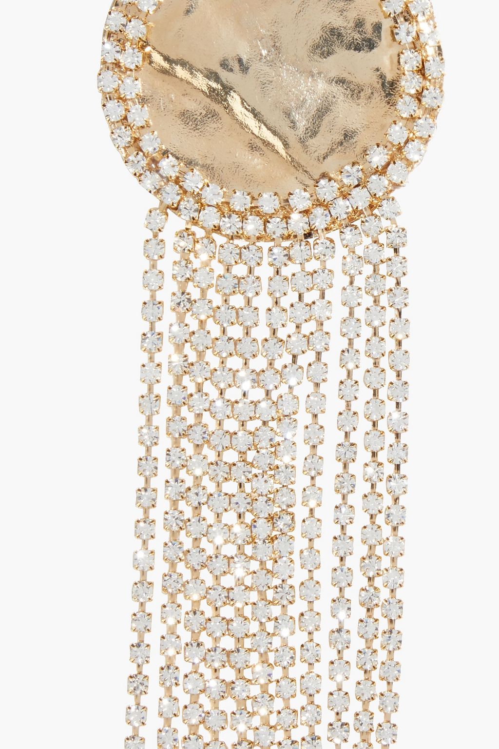 ROSANTICA Gold-tone crystal necklace