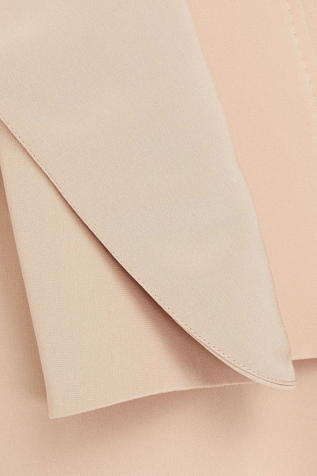 TOM FORD Pleated silk-crepe jacket