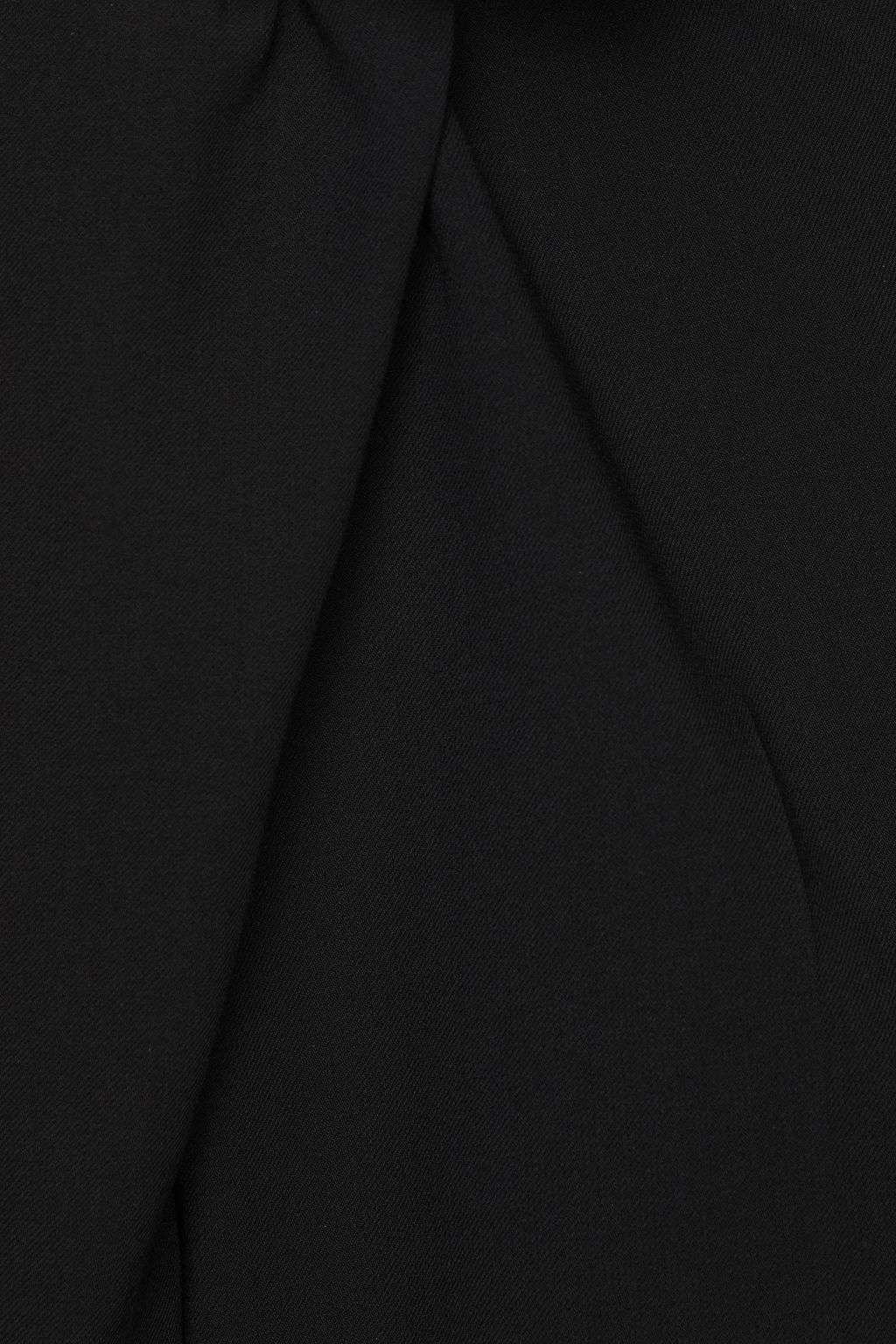 TOM FORD Belted wool-twill straight-leg pants