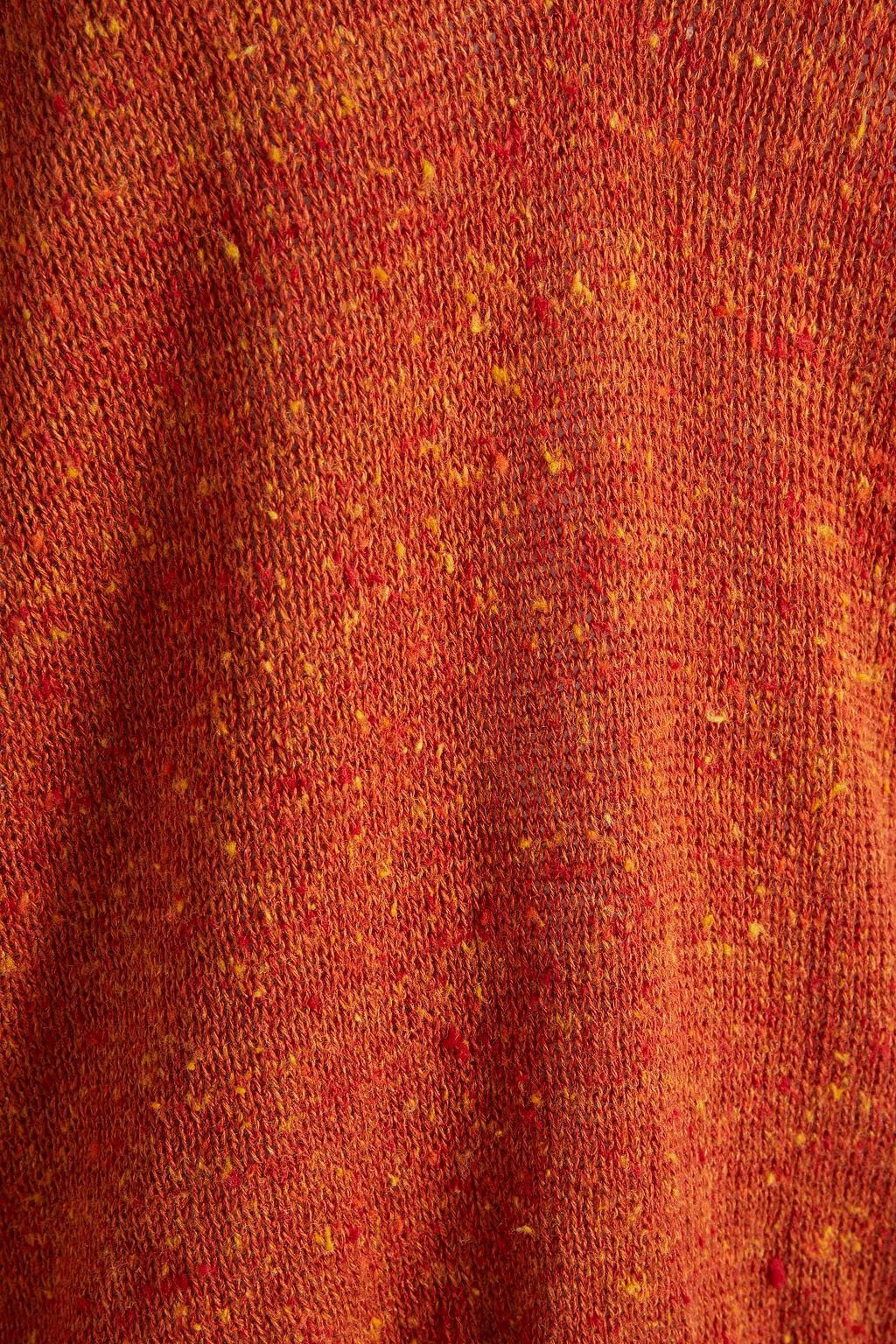GENTRYPORTOFINO Linen and silk-blend sweater