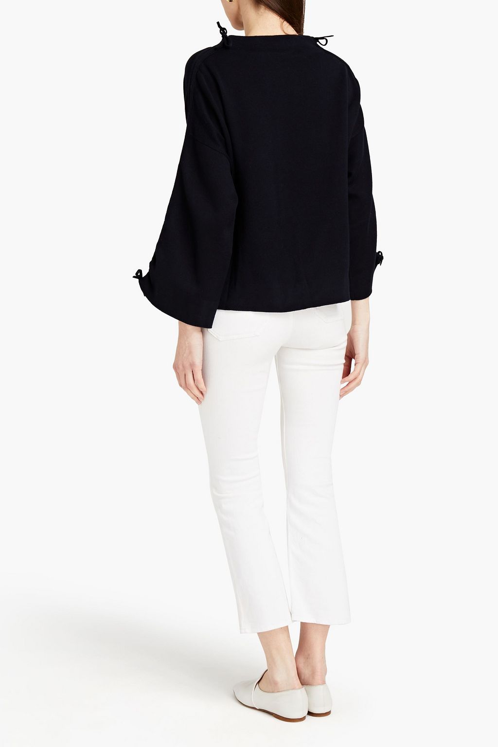 GENTRYPORTOFINO Oversized cotton, cashmere and silk-blend sweater