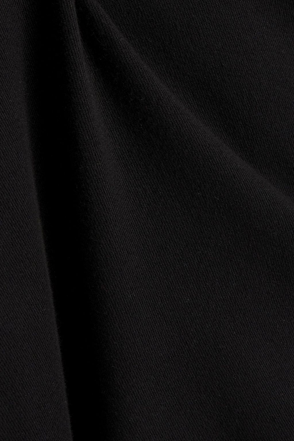 ENZA COSTA French cotton-blend terry T-shirt