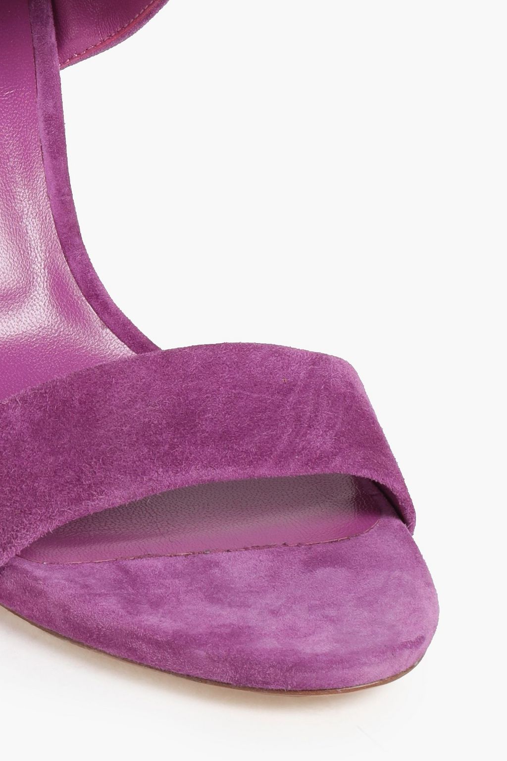 CASADEI Embellished suede sandals