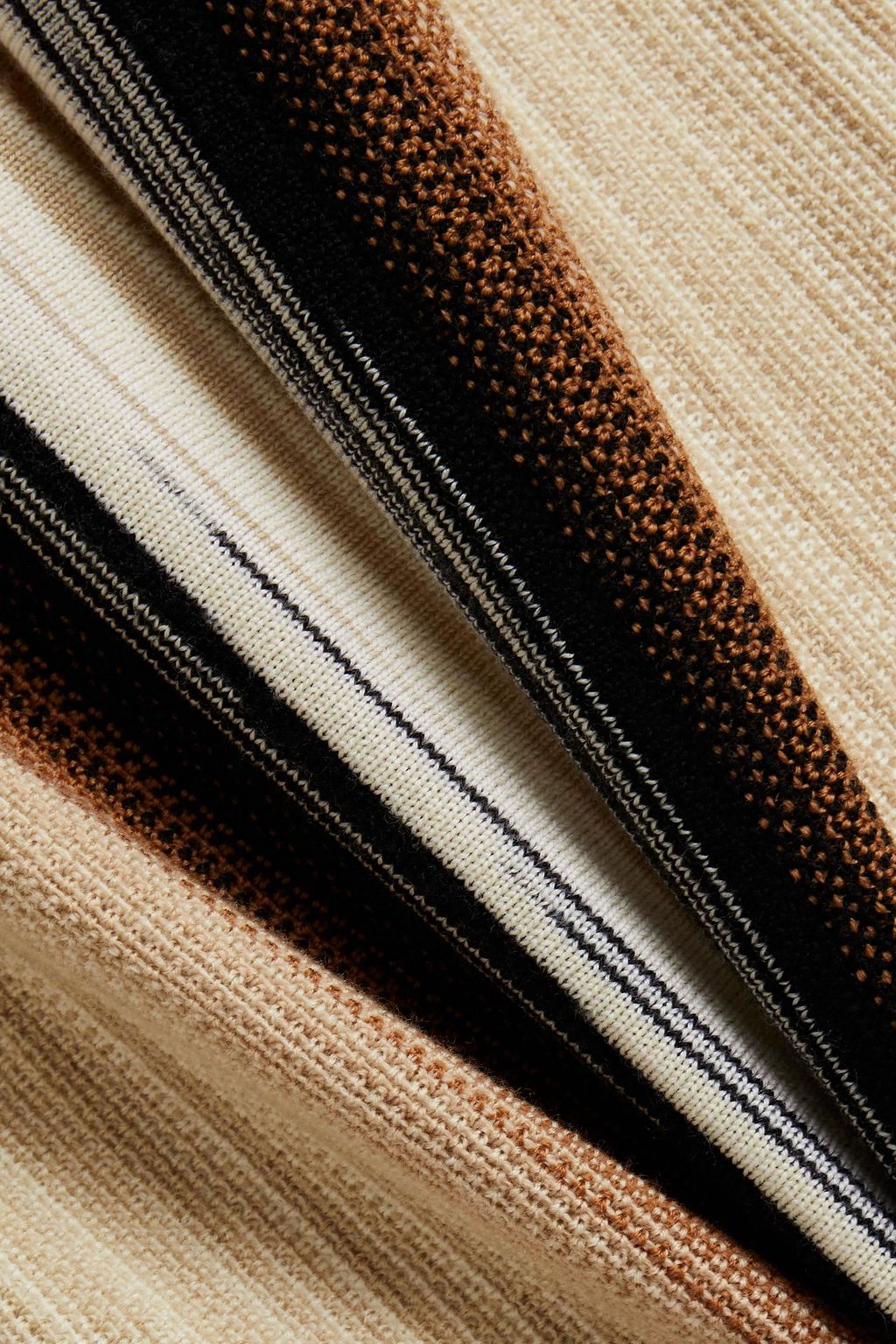MISSONI Ribbed wool cardigan