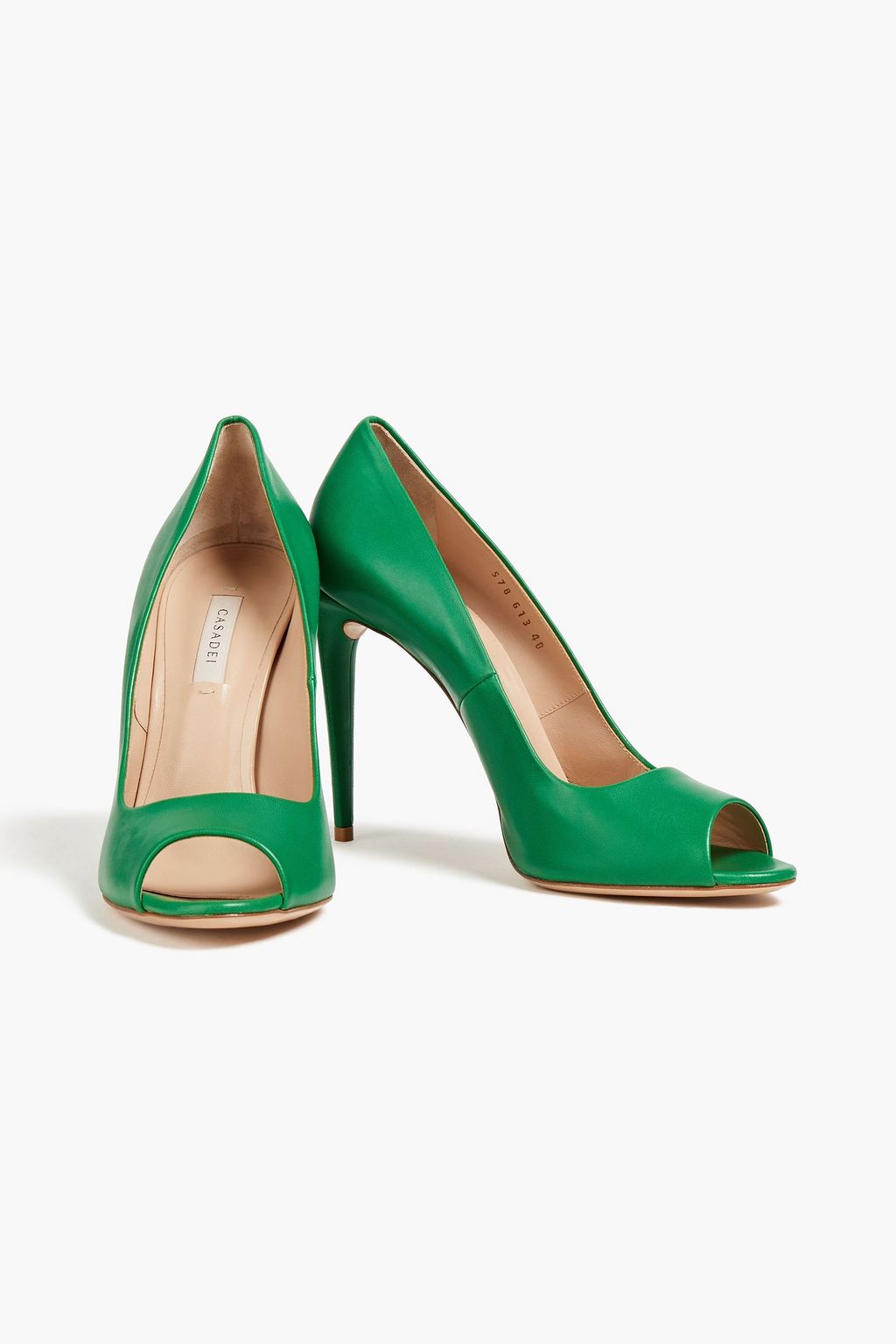 CASADEI レザー パンプス