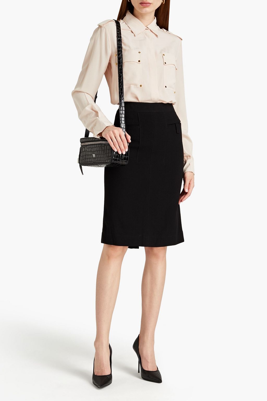 TOM FORD Crepe skirt