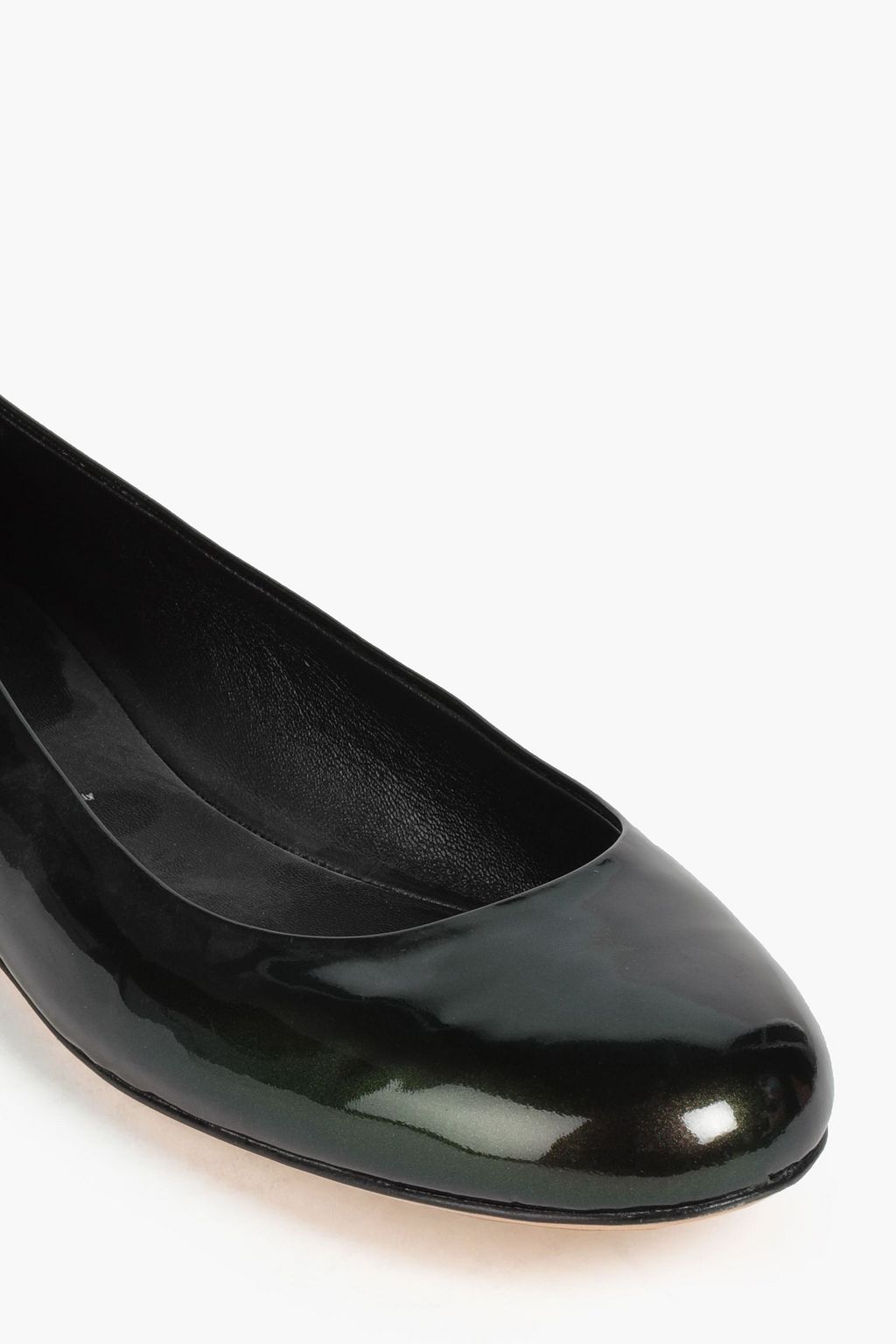 CASADEI Patent-leather ballet flats