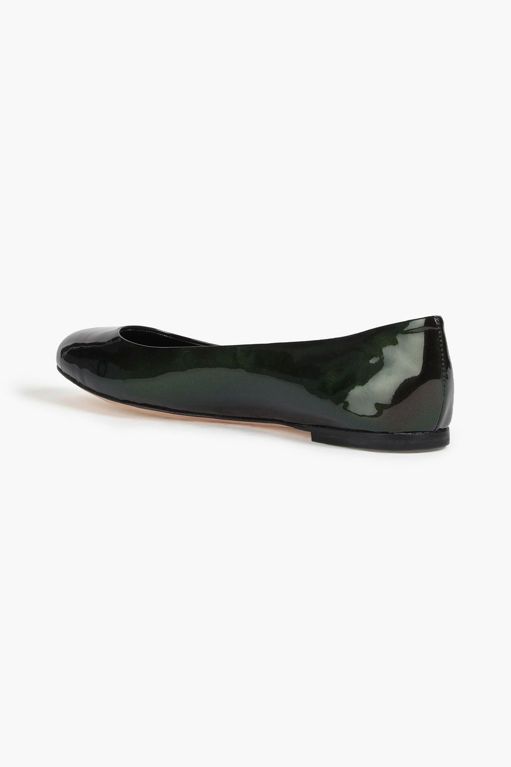 CASADEI Patent-leather ballet flats