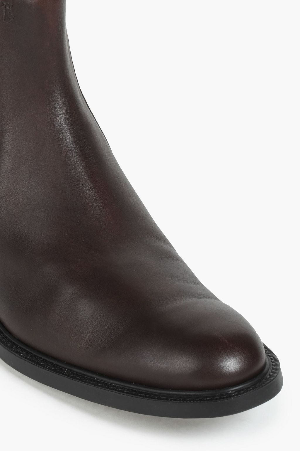 TOD'S Tronchetto Chelsea-Boots aus Glanzleder