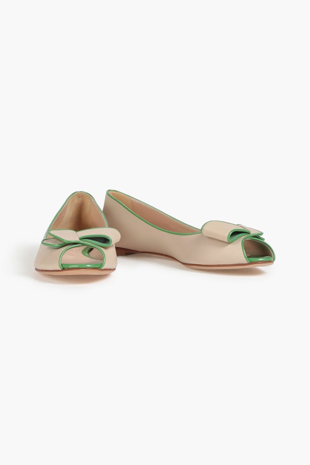 CASADEI Leather ballet flats