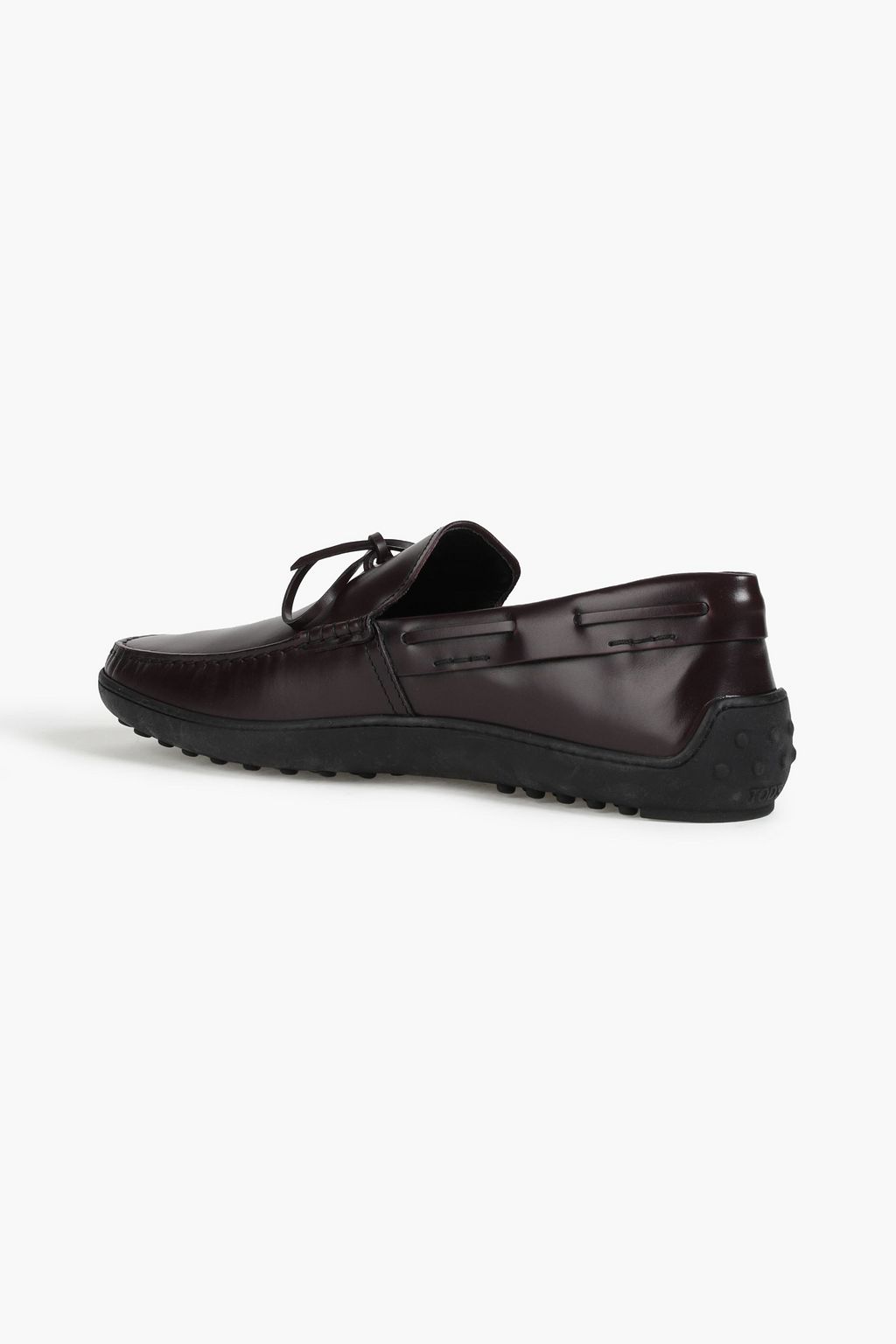 TOD'S Glossed-leather driving shoes
