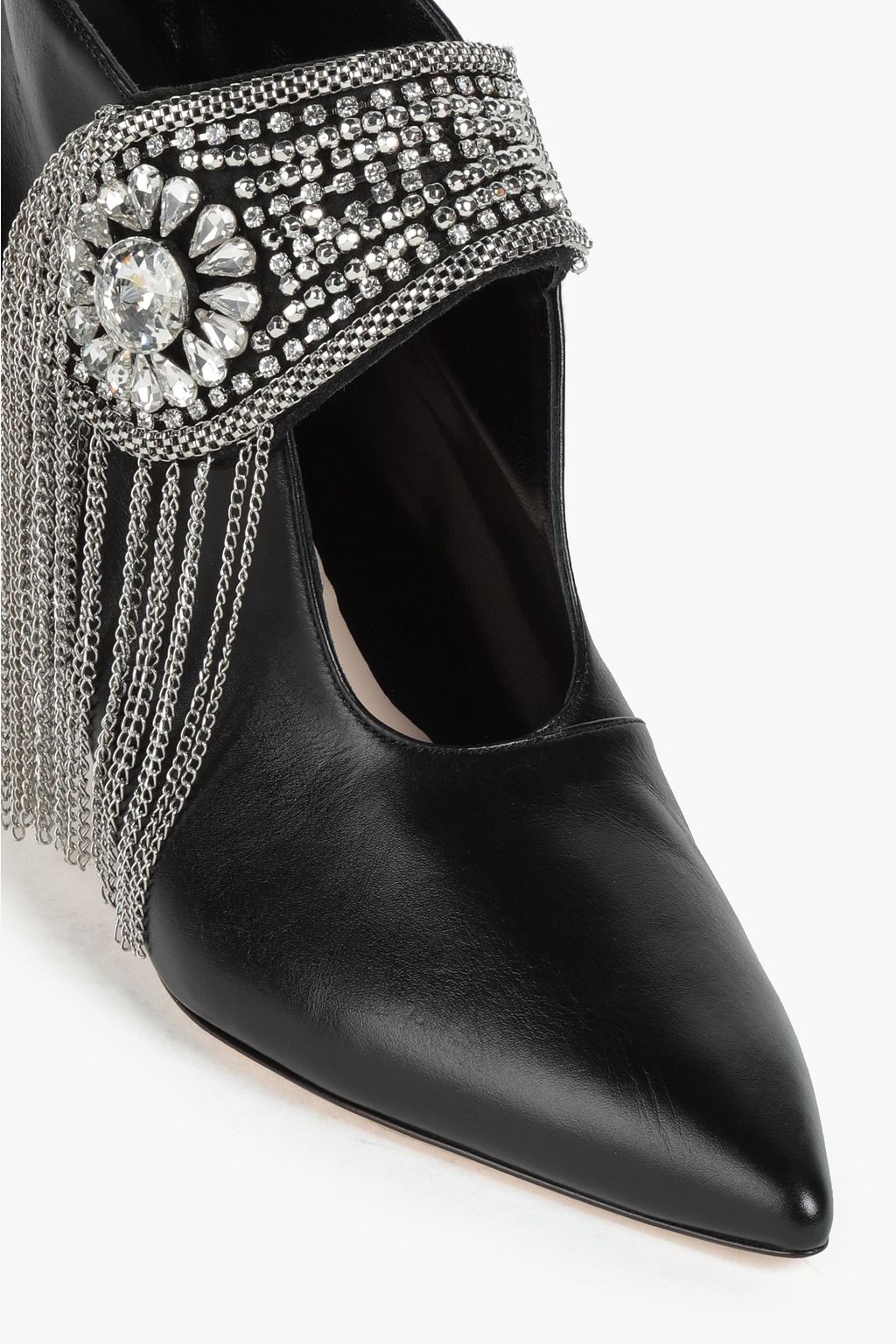 CHRISTOPHER KANE Embellished leather ankle boots
