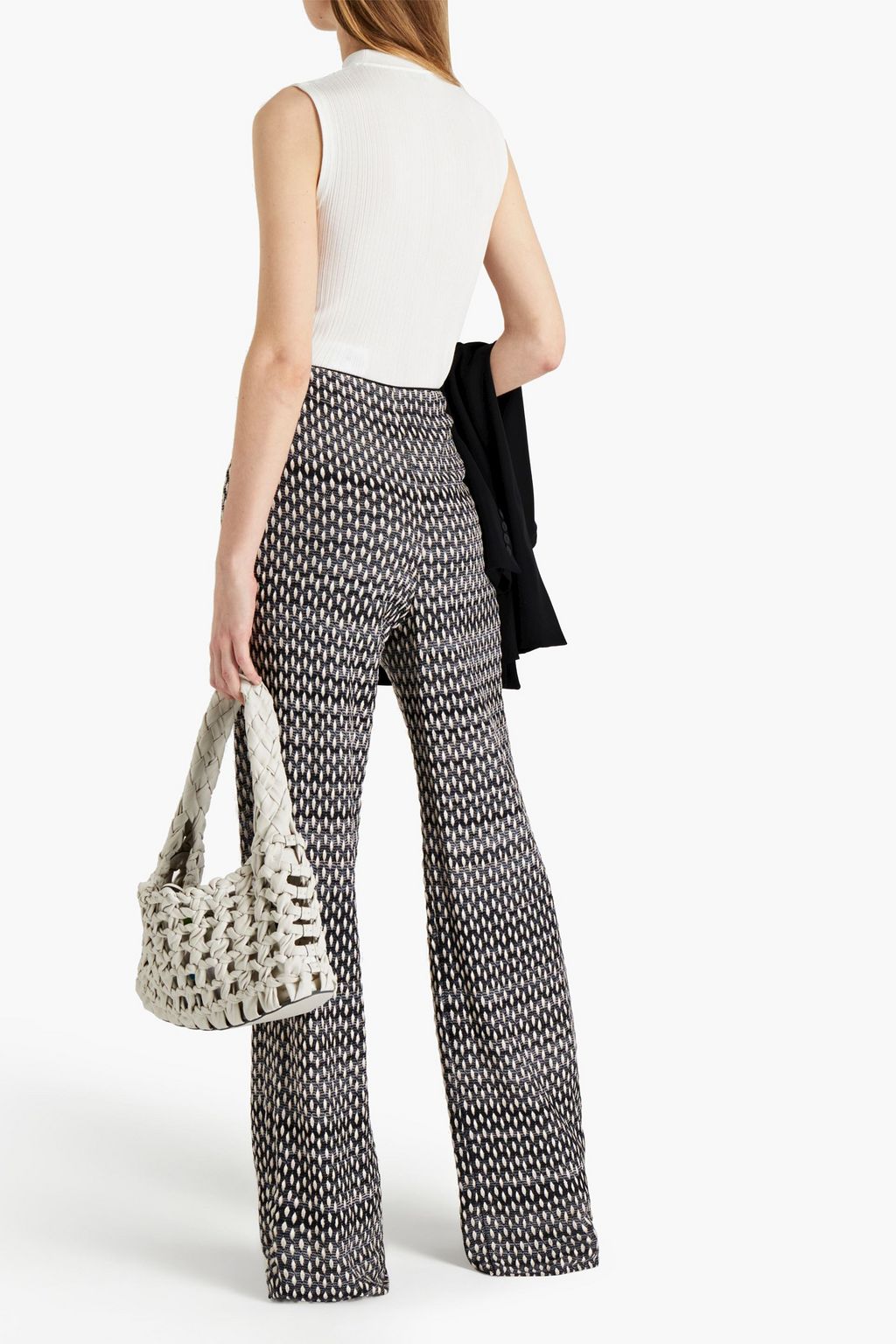 MISSONI Crochet-knit wide-leg pants