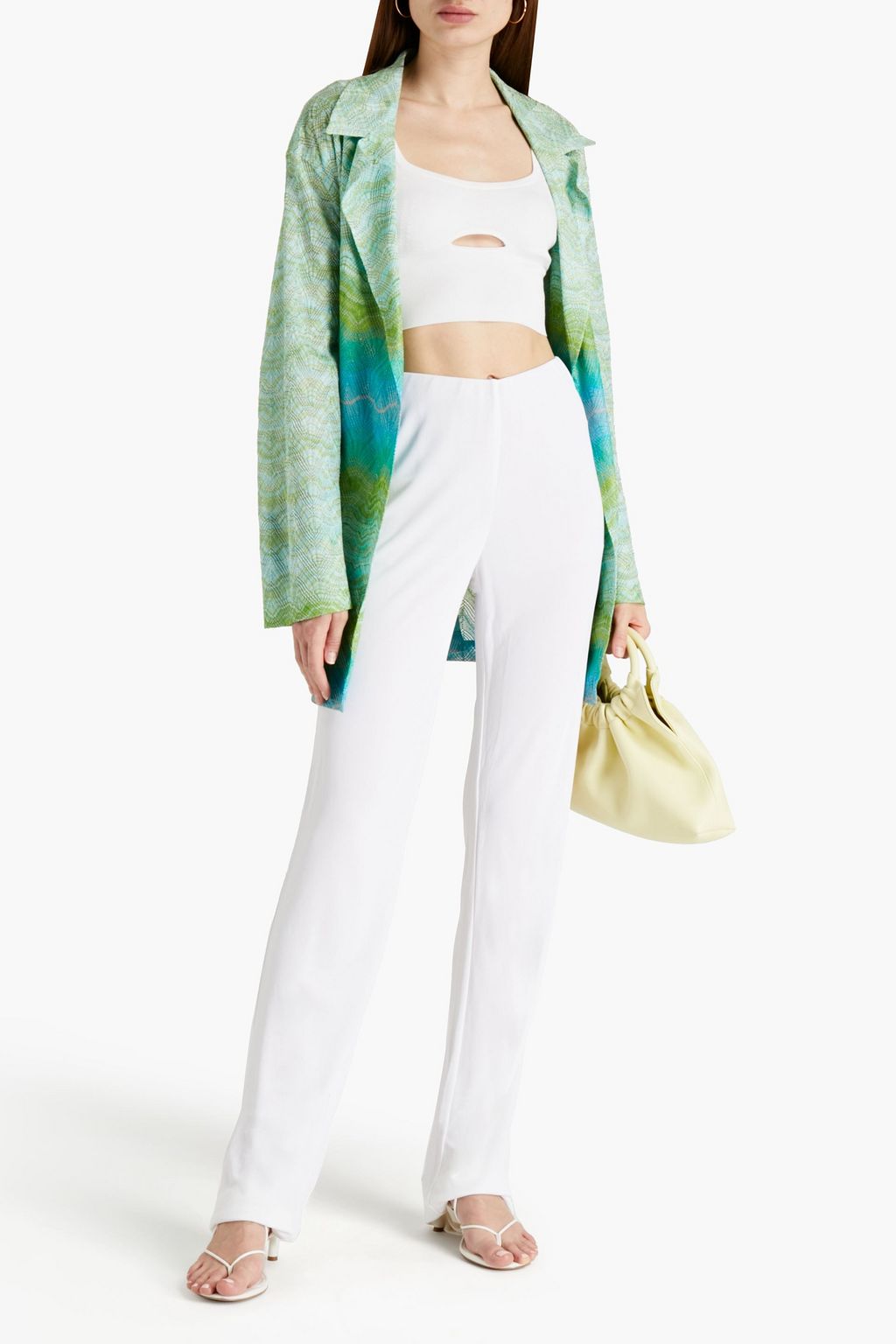 MISSONI Jersey straight-leg pants