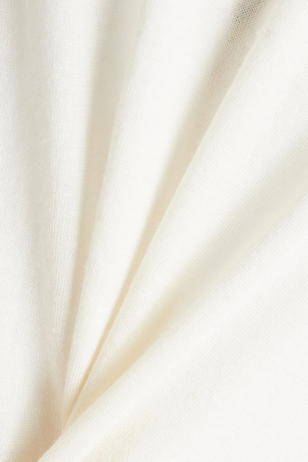 GENTRYPORTOFINO Silk, cashmere and linen-blend top