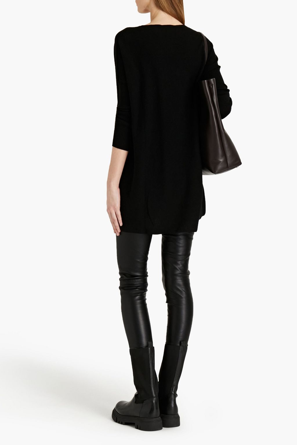 GENTRYPORTOFINO Cotton and cashmere-blend sweater