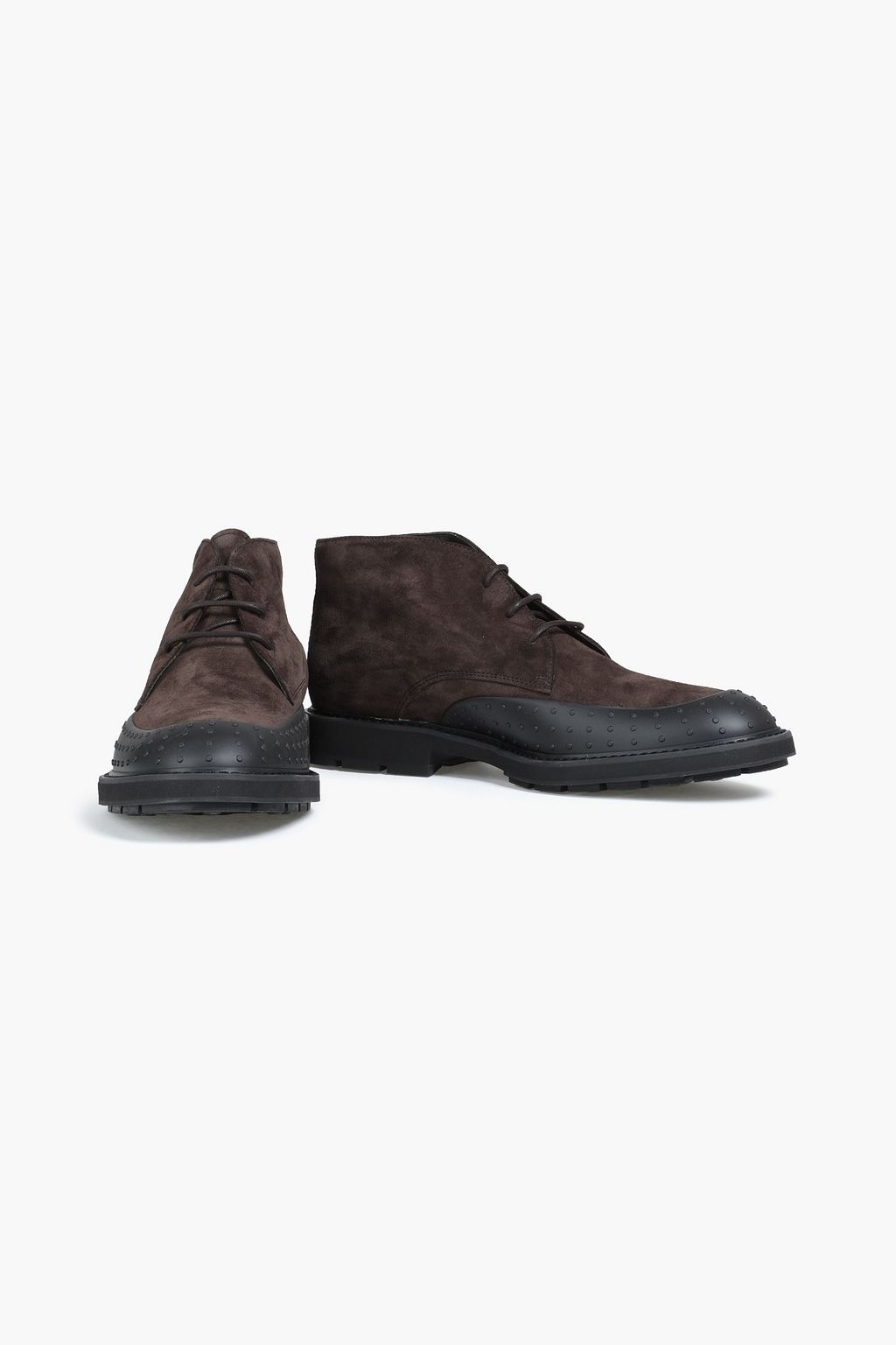 TOD'S Polacco suede desert boots