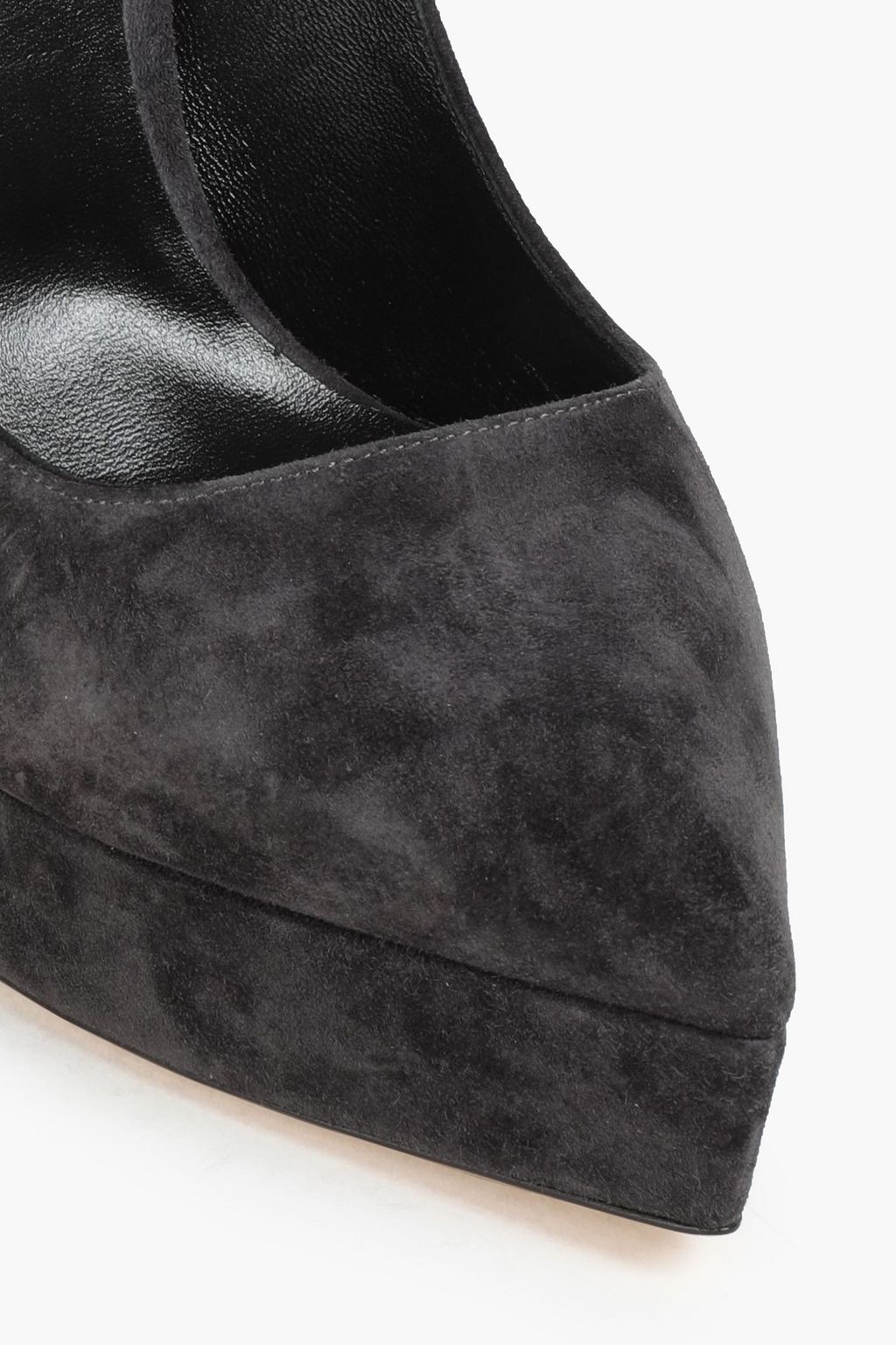 CASADEI Suede platform pumps