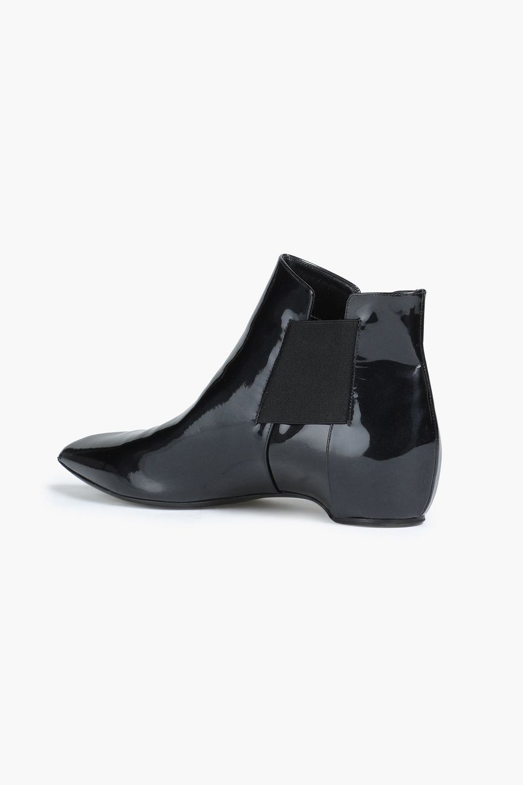 CASADEI Patent-leather ankle boots