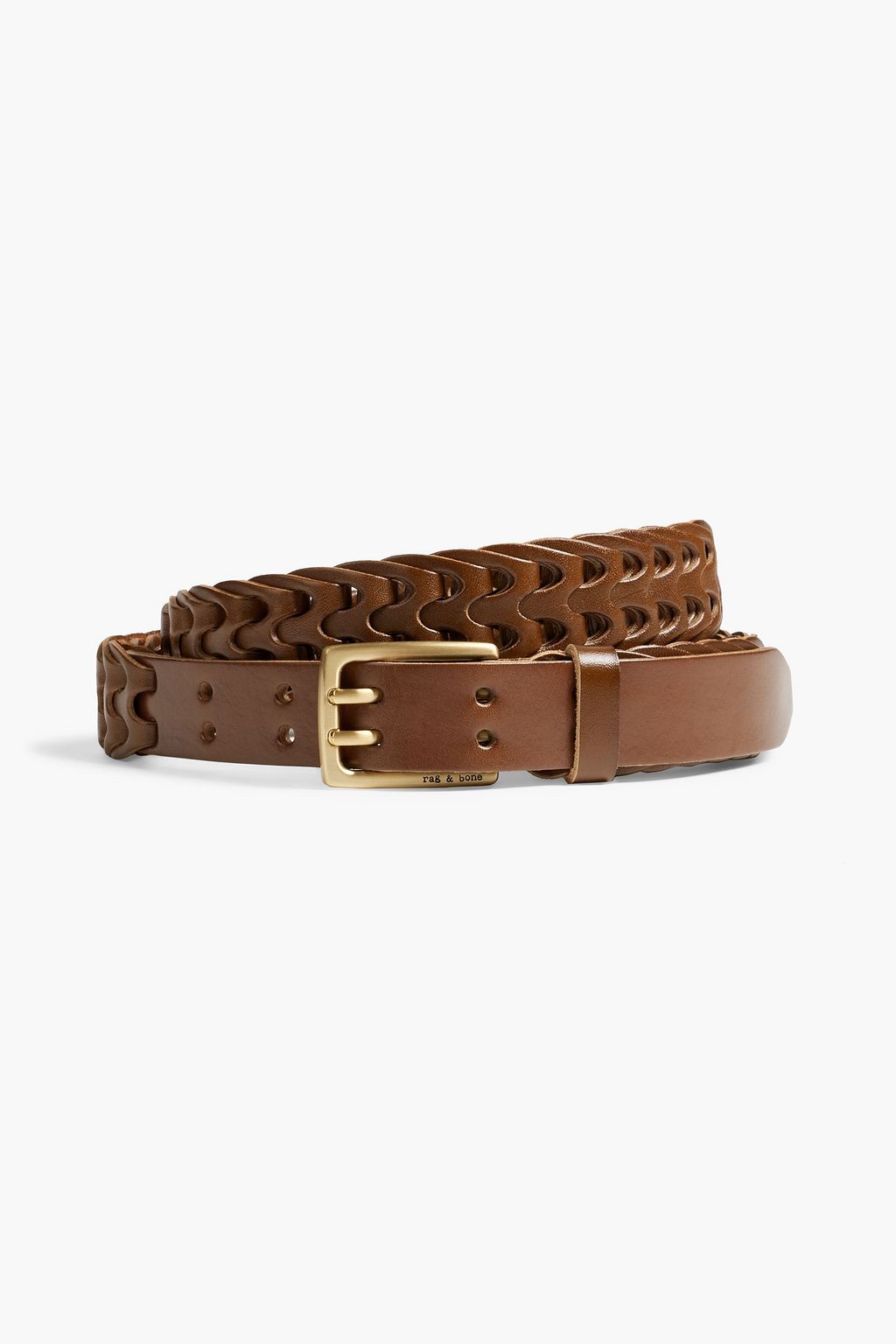 RAG & BONE Woven leather belt | THE OUTNET