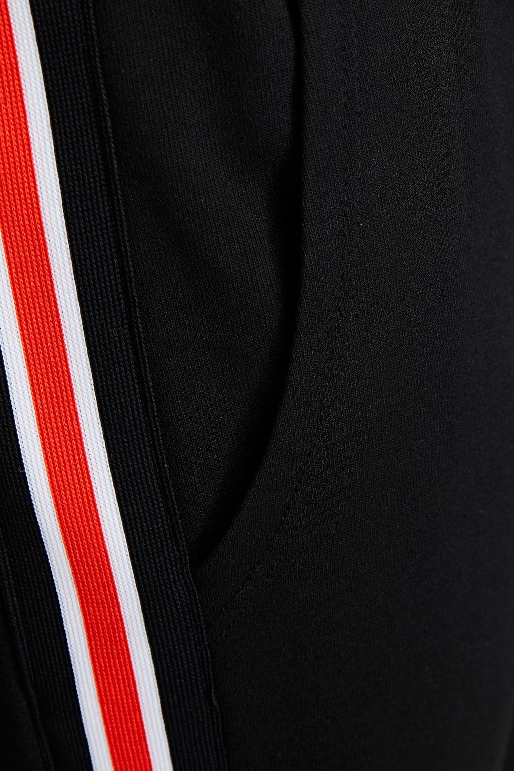 DKNY Striped jersey track pants