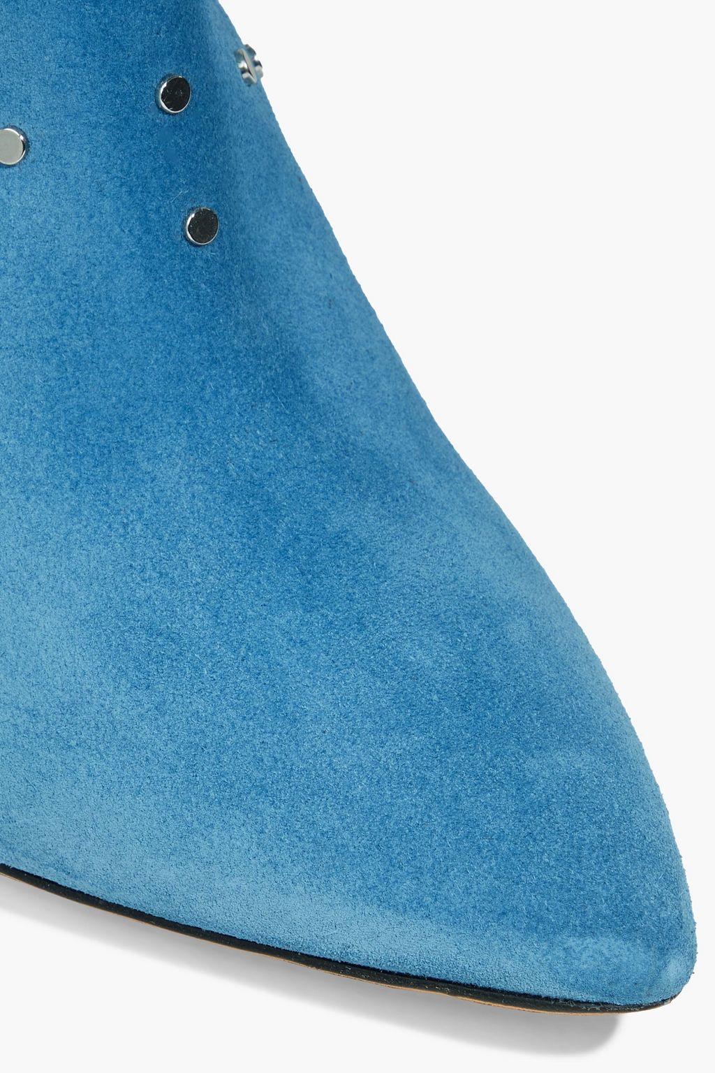 IRO Milow Stiefel aus Veloursleder mit Nieten
