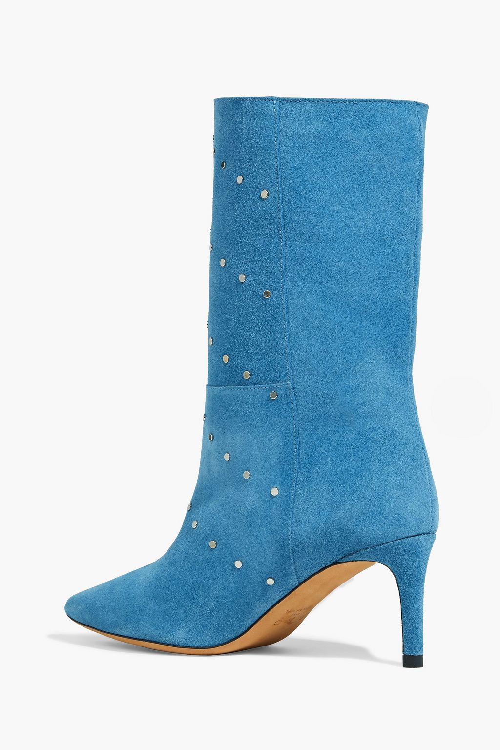 IRO Milow Stiefel aus Veloursleder mit Nieten