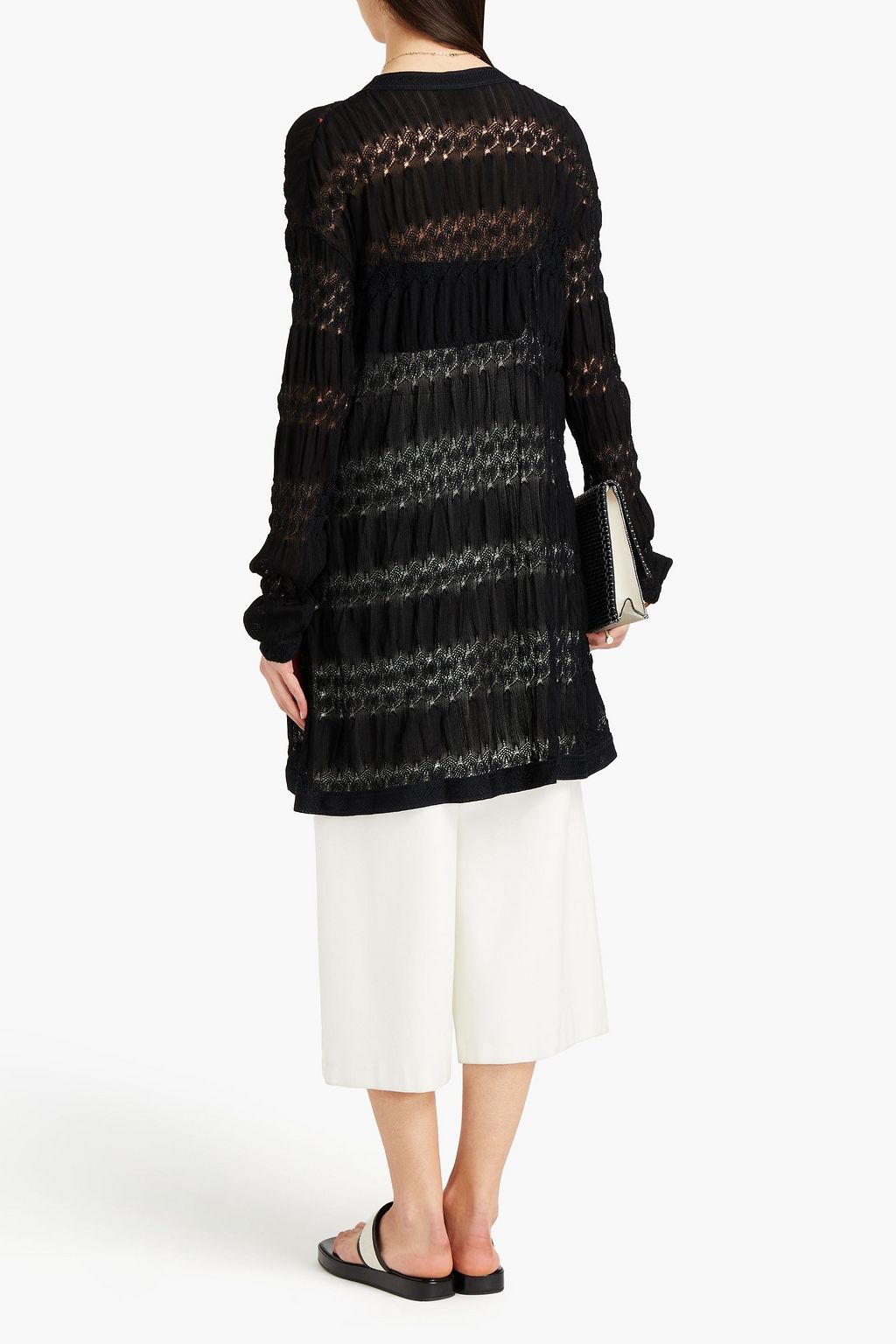 MISSONI Crochet-knit cardigan