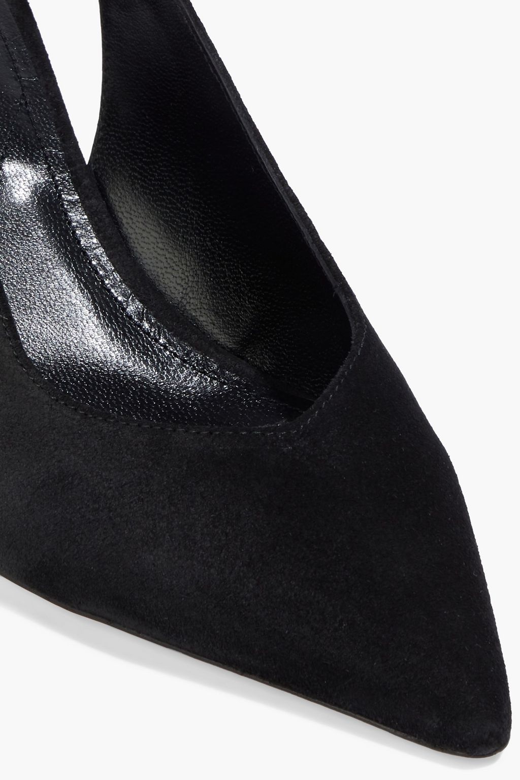 IRO Hoa suede slingback pumps