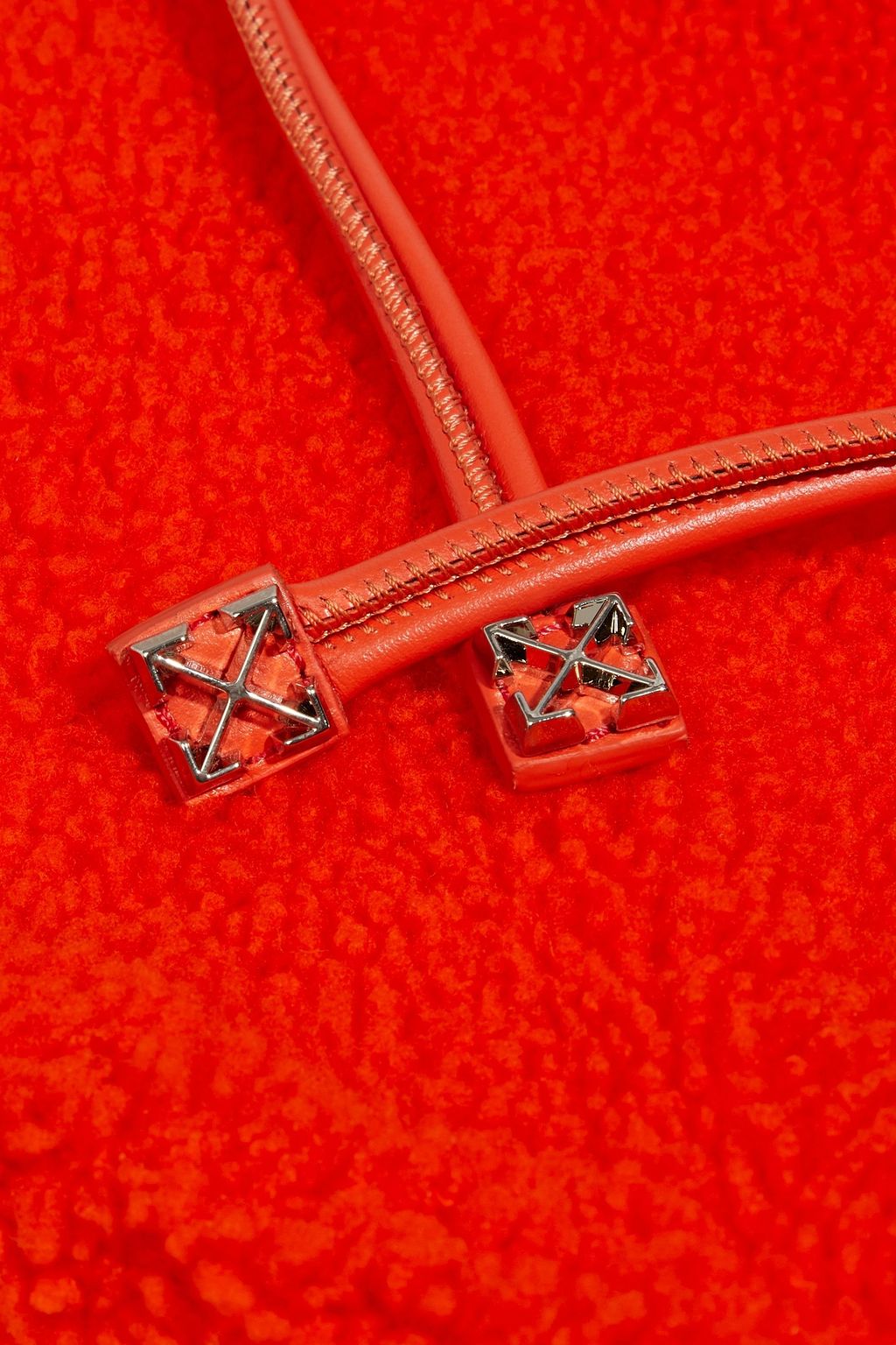 OFF-WHITE™ Montone shearling pouch