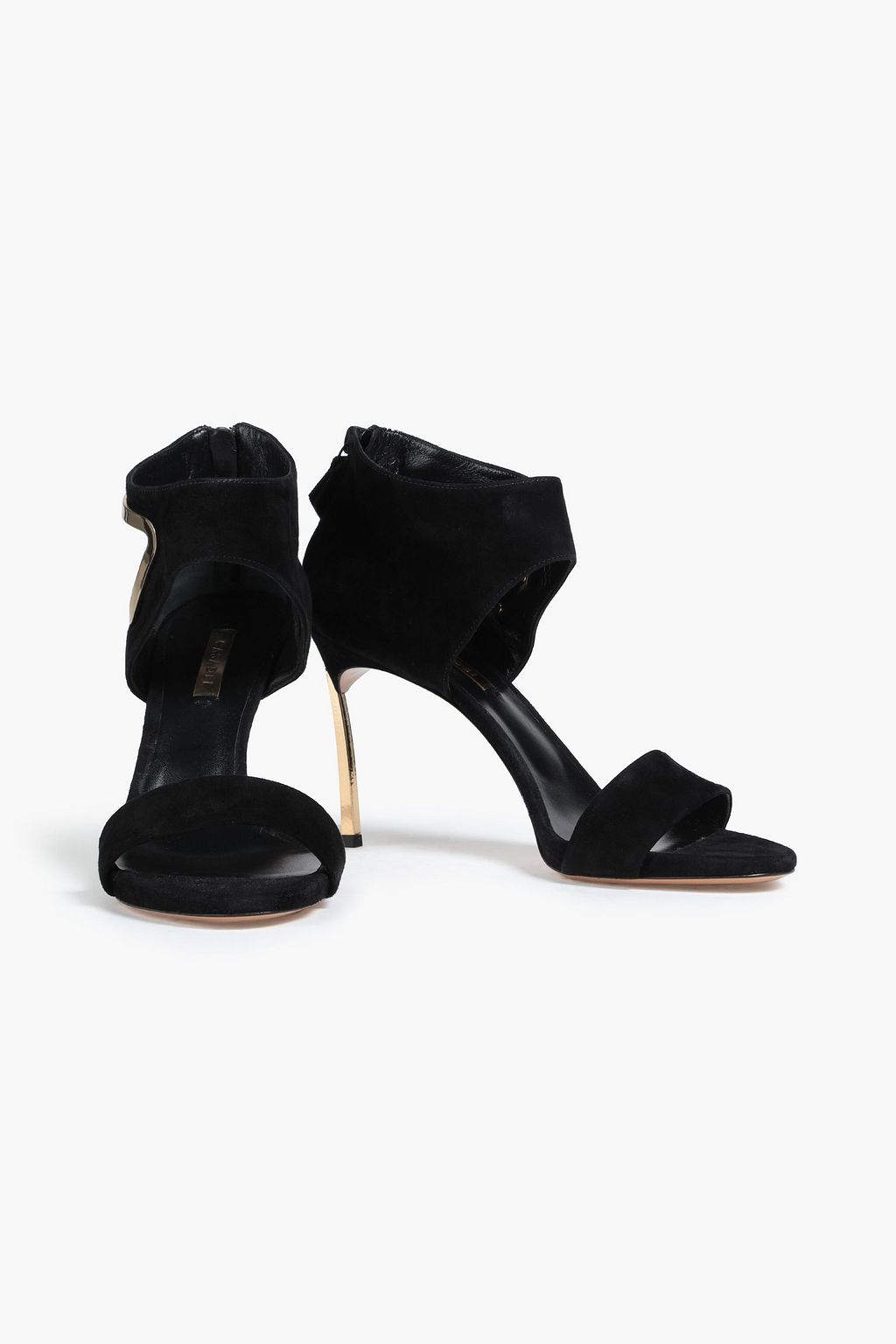 CASADEI Embellished suede sandals