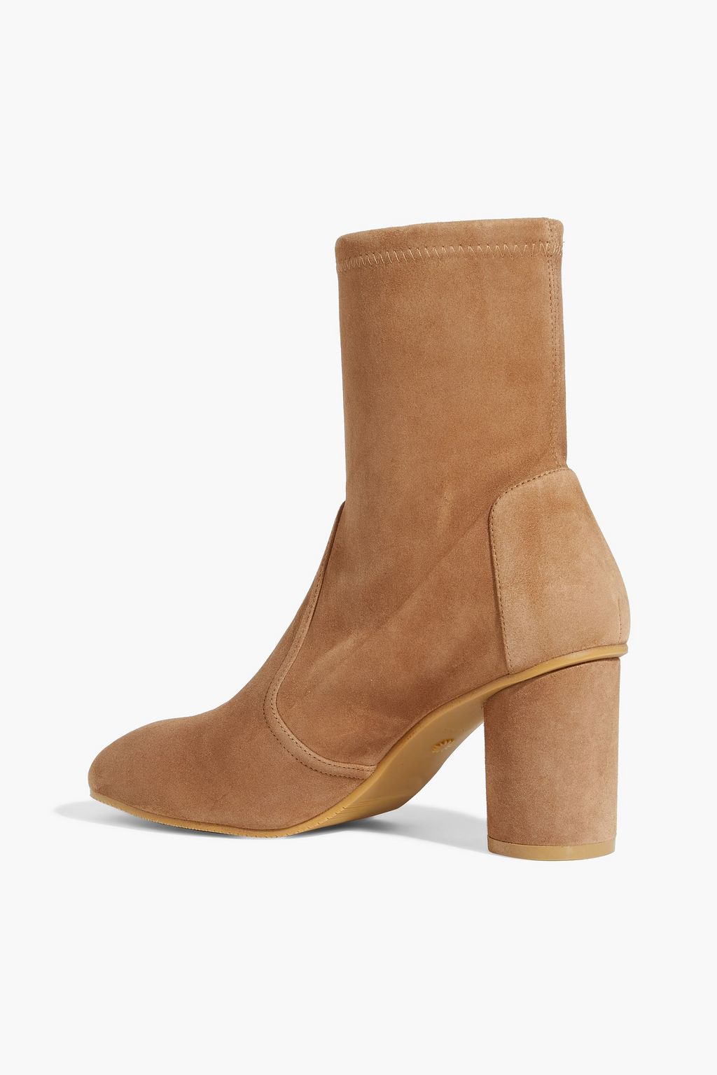 STUART WEITZMAN Margot 75 stretchsuede sock boots THE