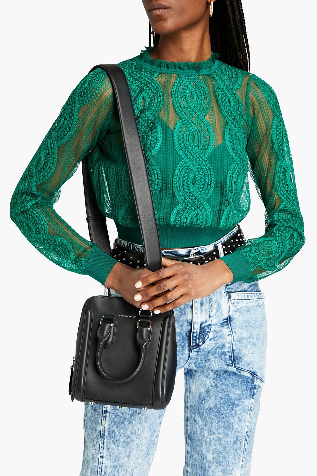 MCQUEEN Leather tote