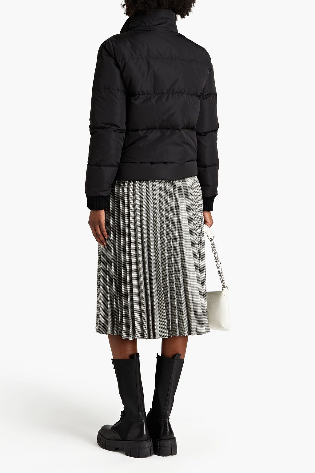 LOVE MOSCHINO Quilted shell down jacket