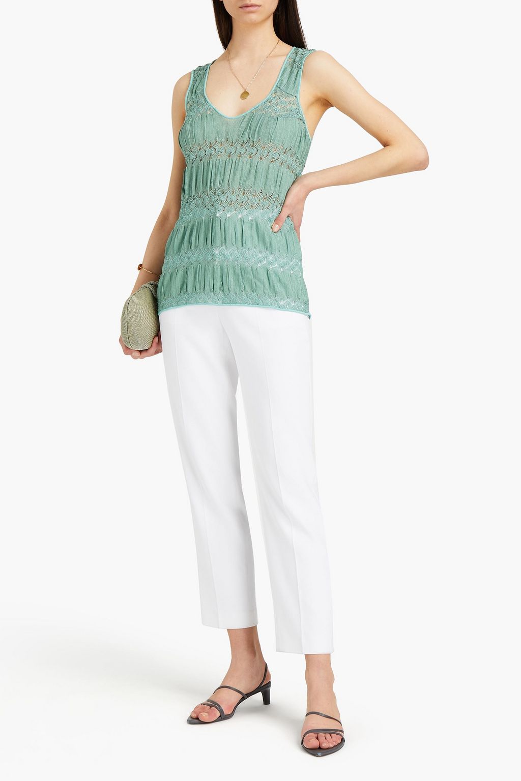 MISSONI Crochet-knit top