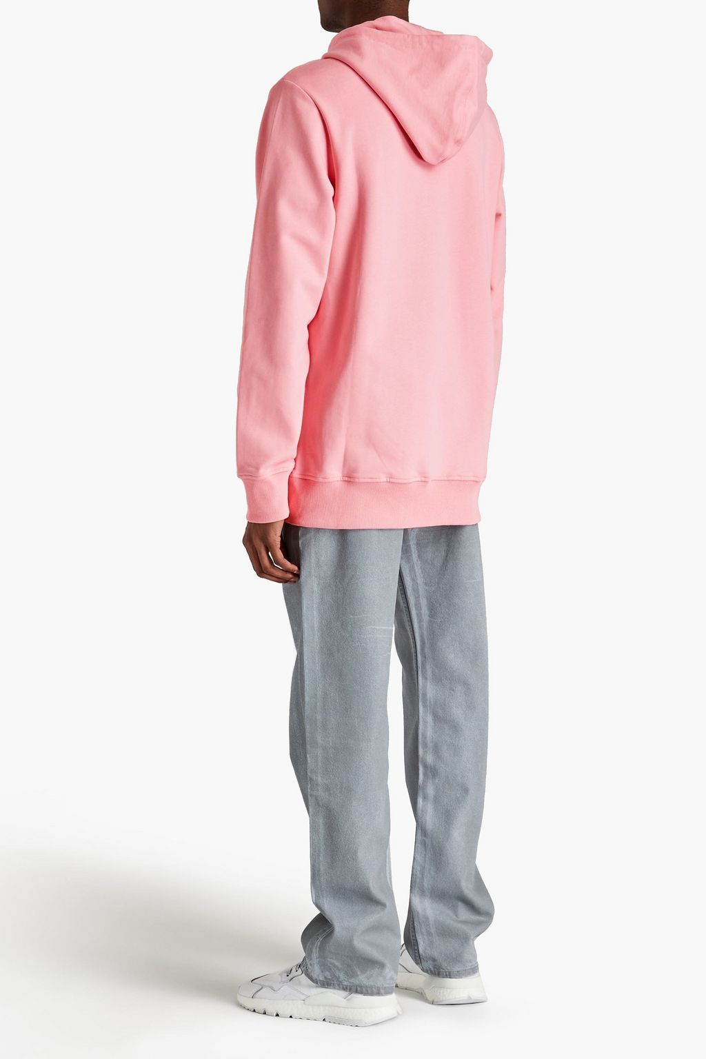 HELMUT LANG French cotton-terry hoodie
