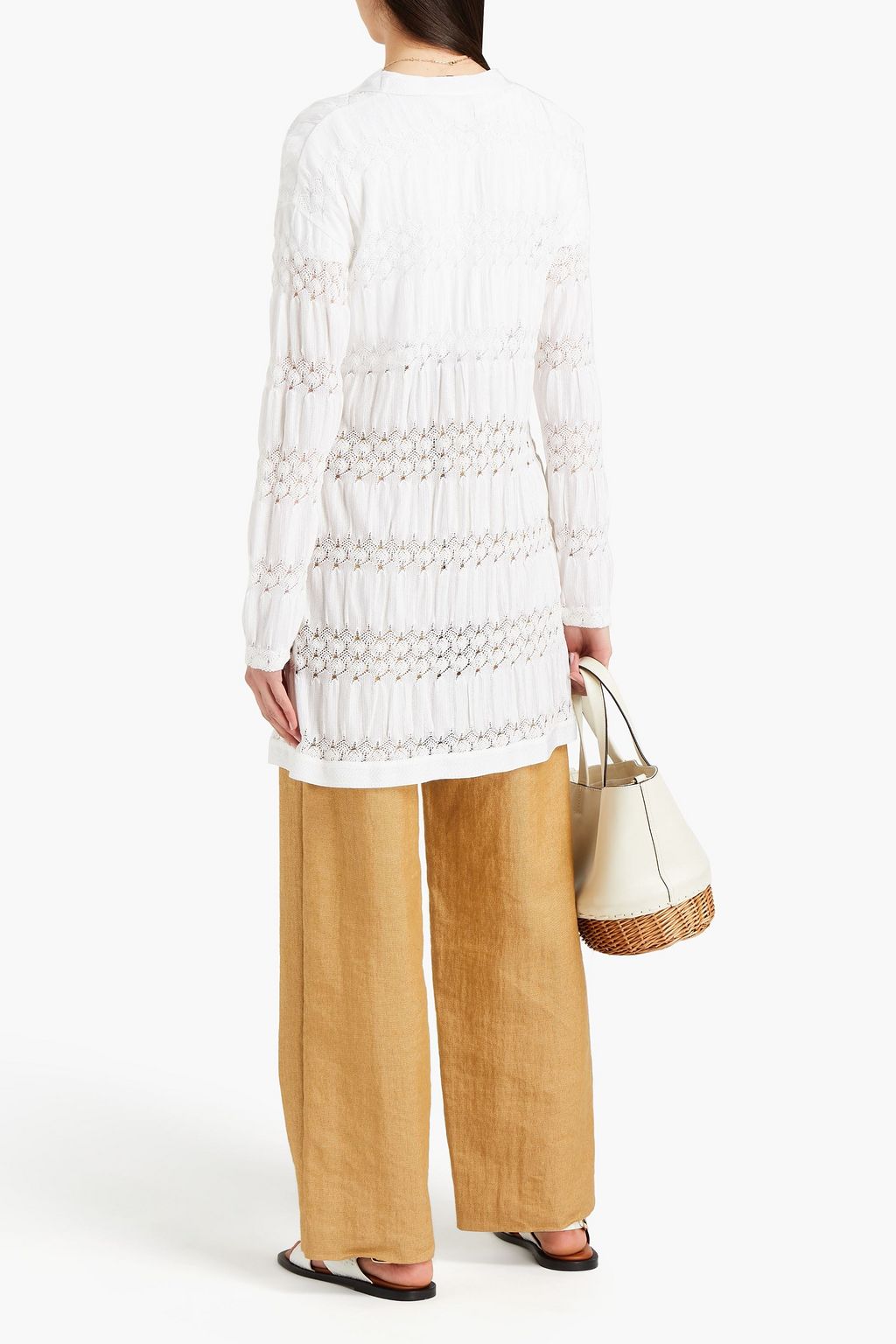 MISSONI Crochet-knit cardigan