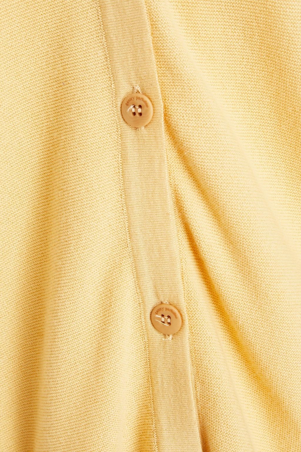 GENTRYPORTOFINO Cotton and cashmere-blend cardigan