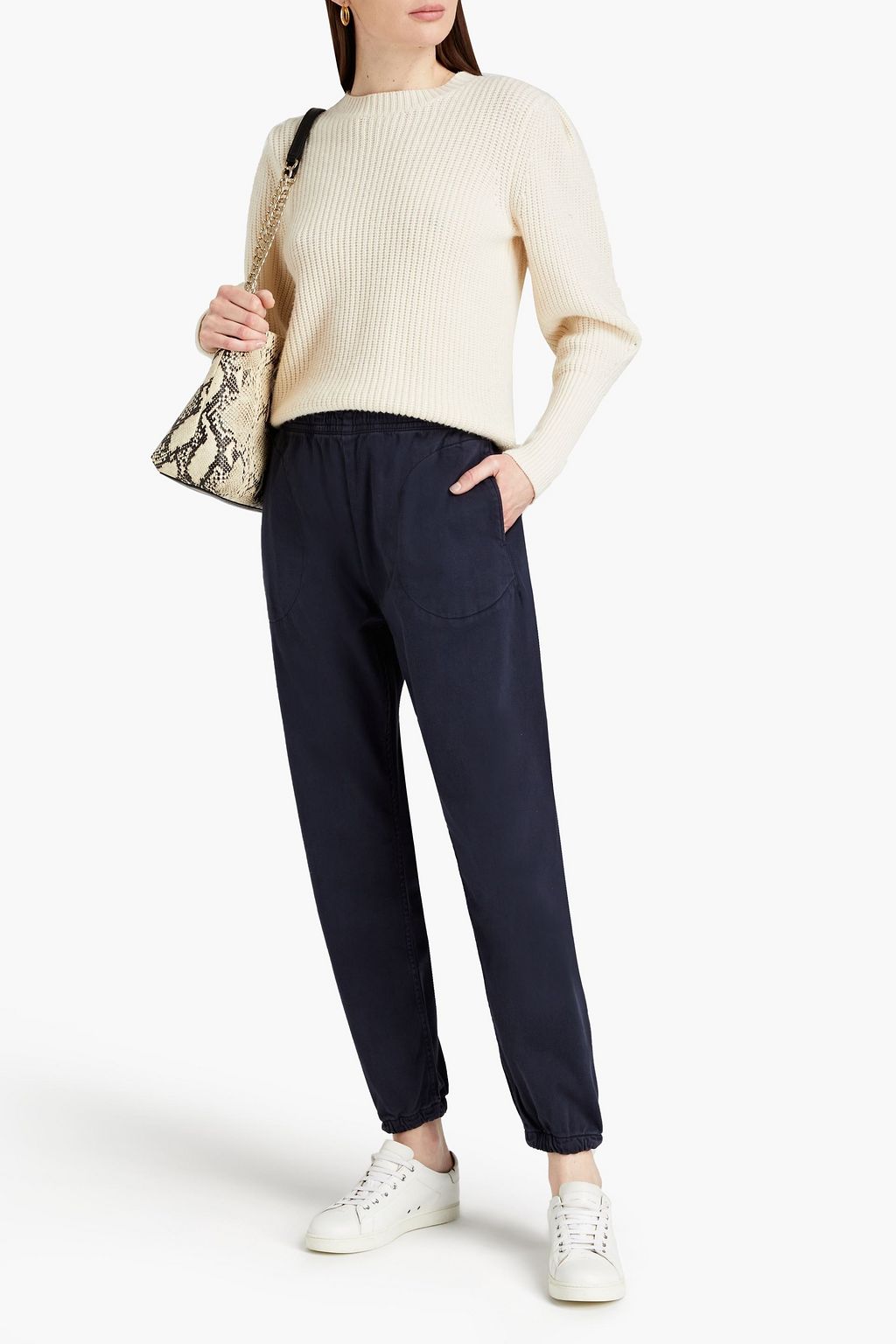 RAG & BONE Aron cotton-blend tapered pants
