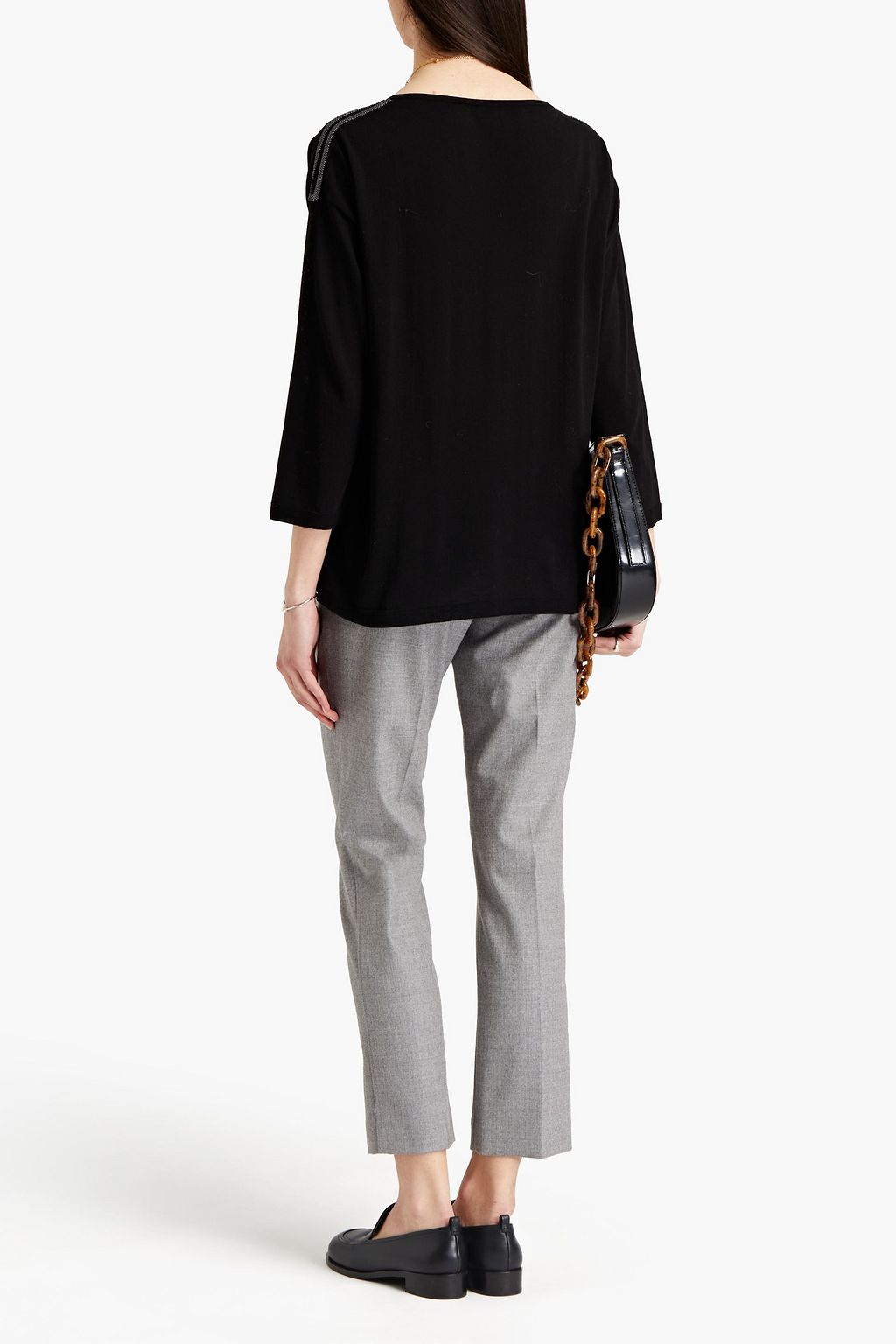 GENTRYPORTOFINO Cotton-jersey top