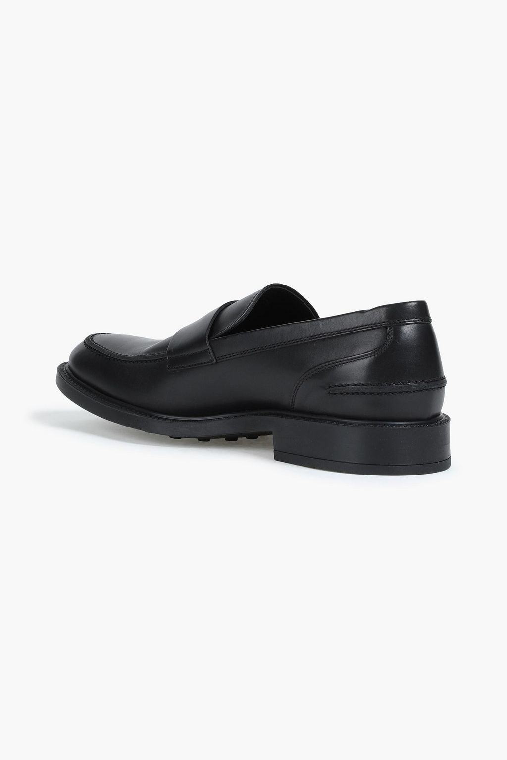 TOD'S Leather penny loafers