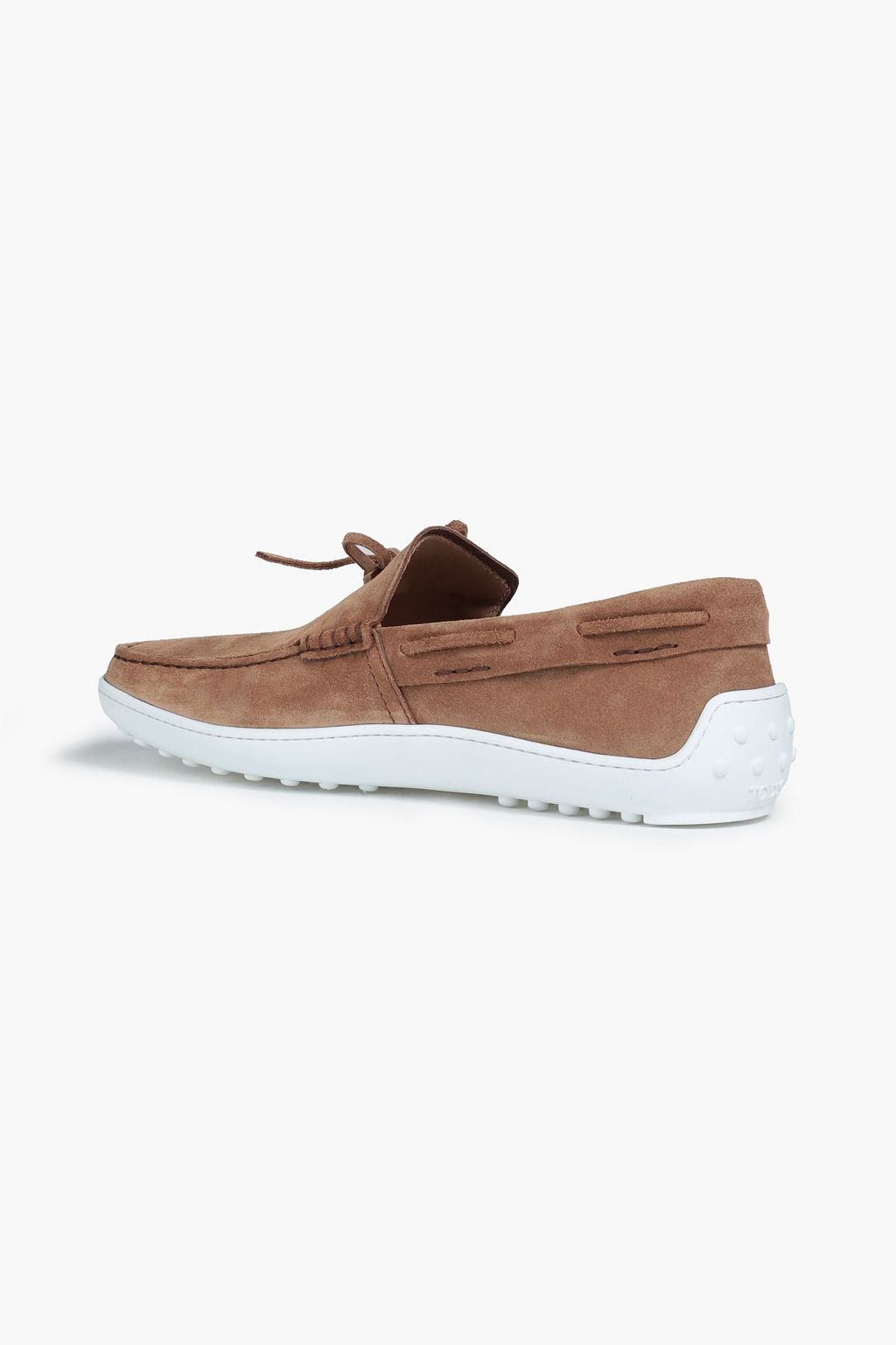 TOD'S Laccetto suede driving shoes