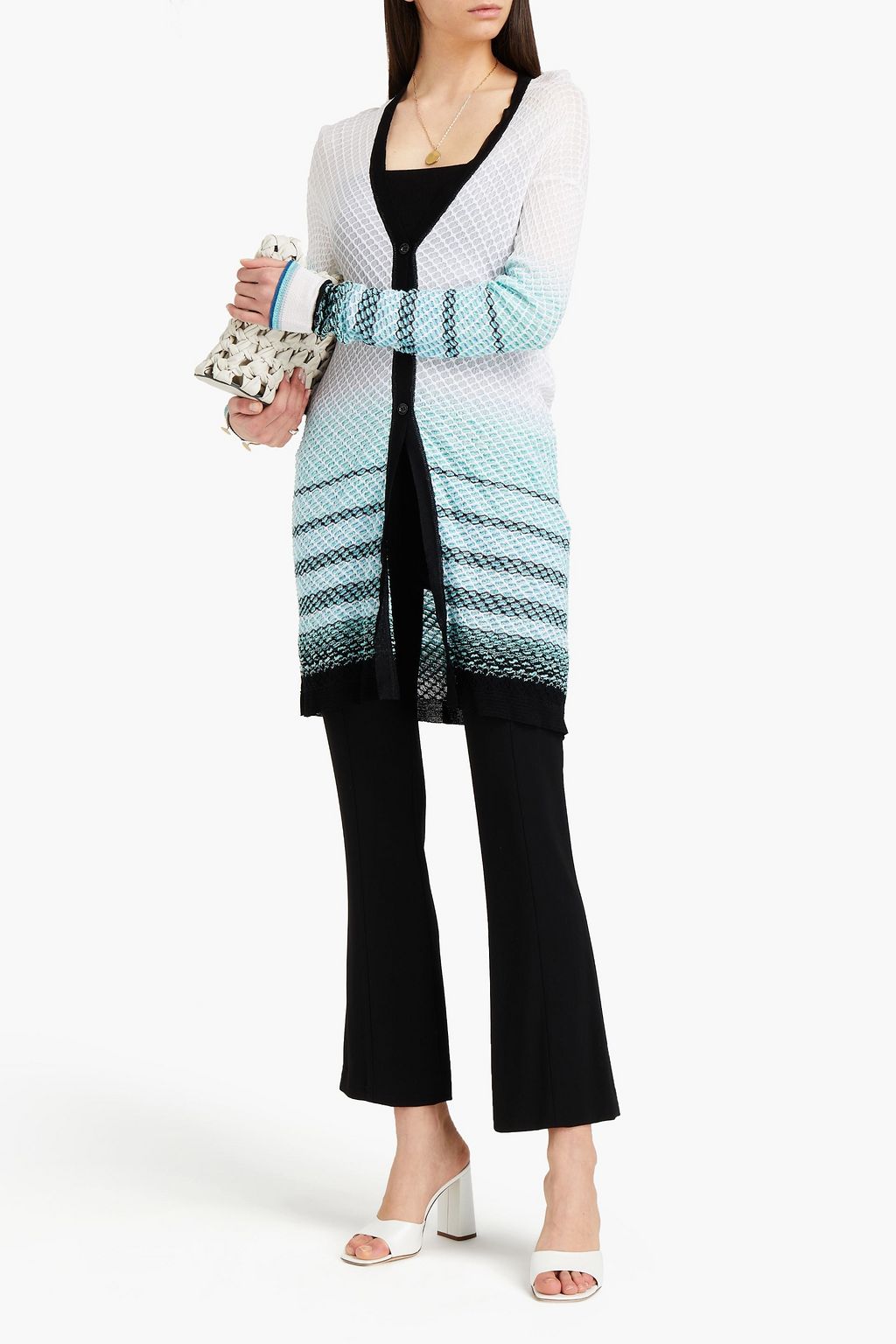 MISSONI Crochet-knit cardigan