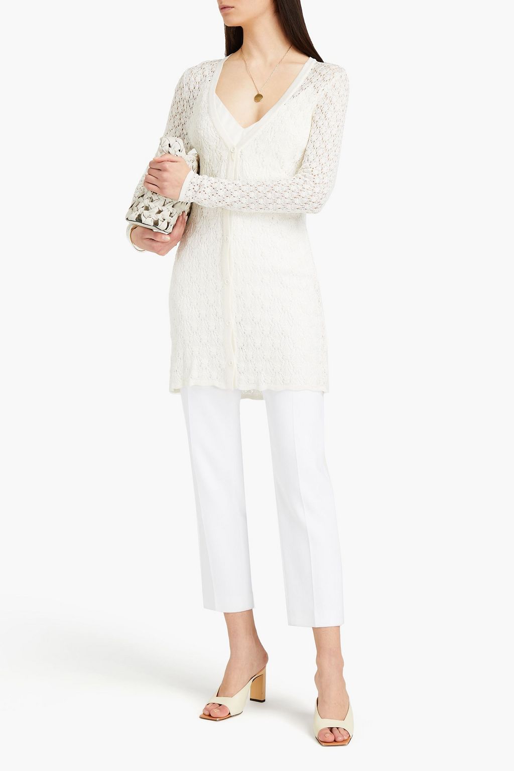 MISSONI Crochet-knit cardigan