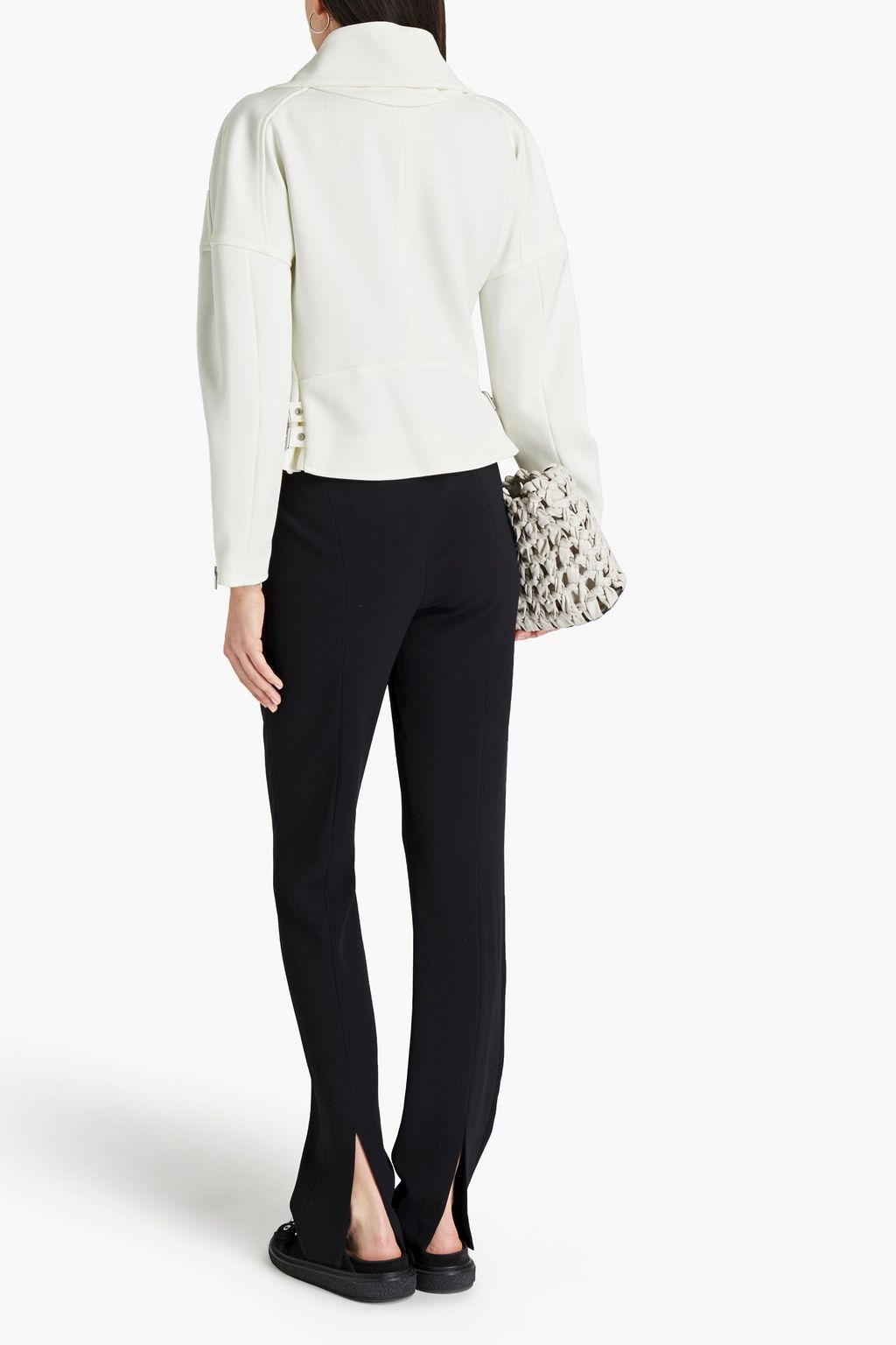 3.1 PHILLIP LIM Twill biker jacket