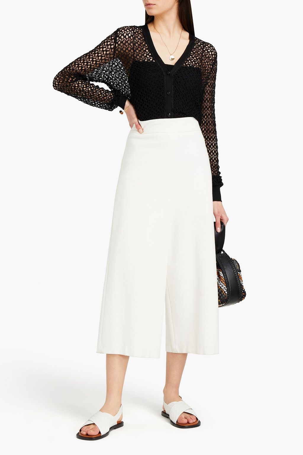 MISSONI Crochet-knit cardigan