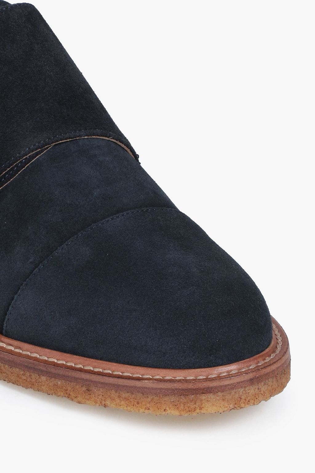 TOD'S Suede monk-strap shoes